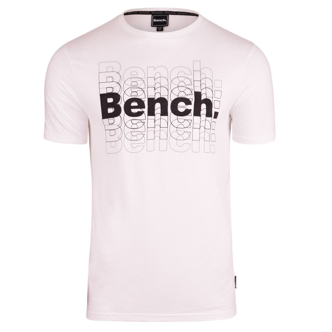 Mens Bench Cotton T-shirt Short Sleeve Crew Neck Designer Logo Tee Casual Top - Picture 29 of 37