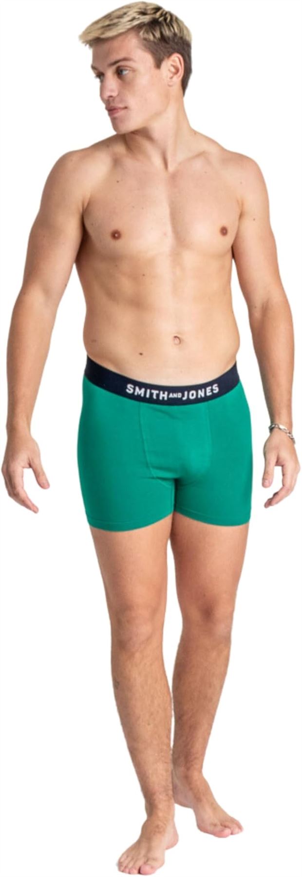 SMITH & JONES mens boxer multipack of 7 stretch underpants colourful trunk brief - Bild 40 von 55
