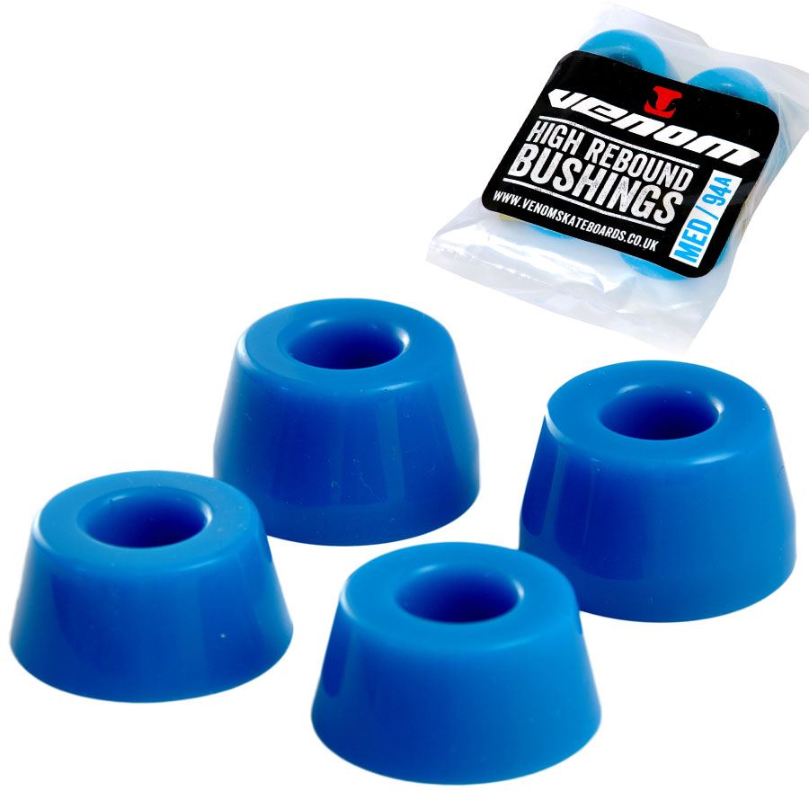 Venom Skateboard Truck Bushings 94a Blue Medium FAST SHIPPING