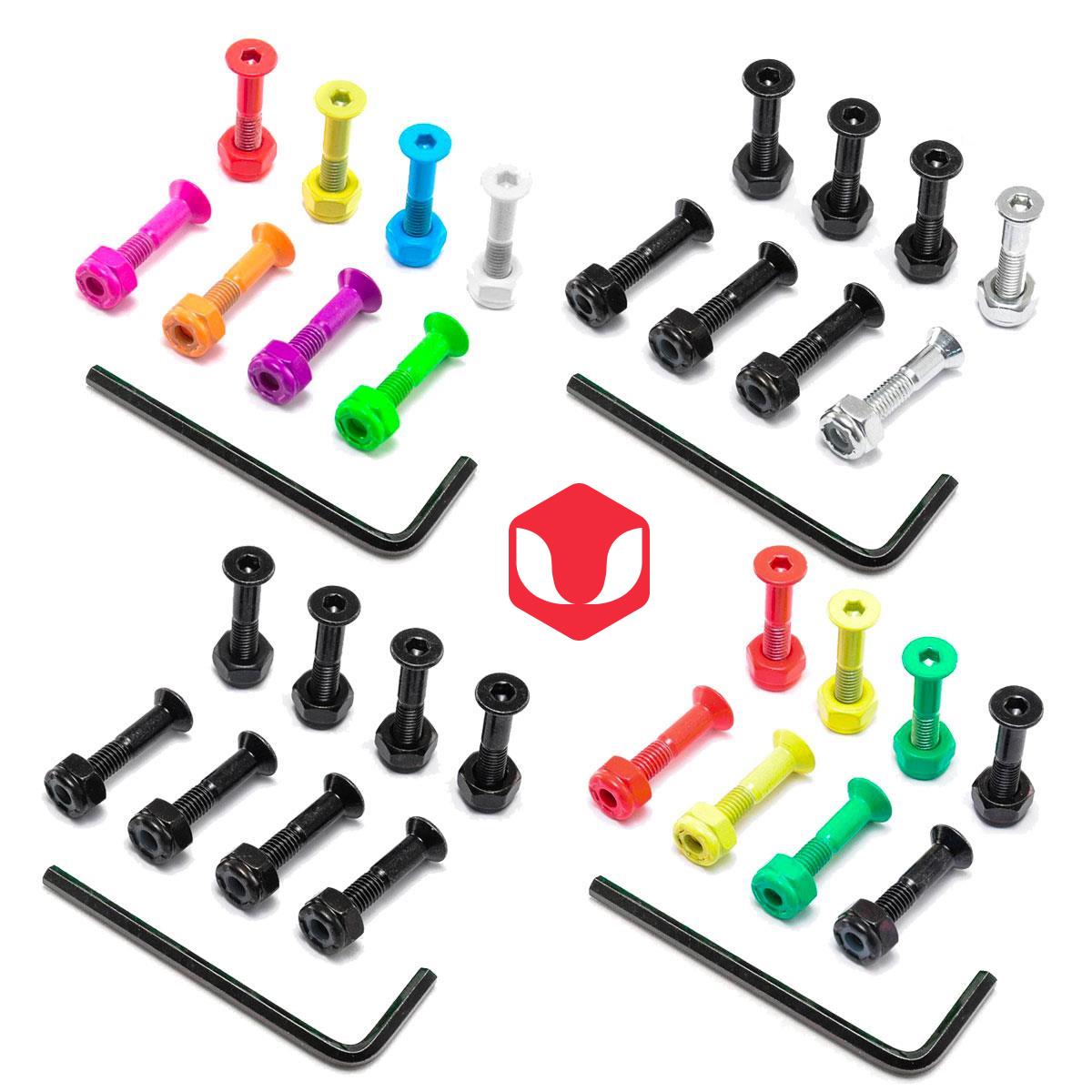Venom 1" Allen Key Directional Skateboard Deck Bolts/Screws/Hardware