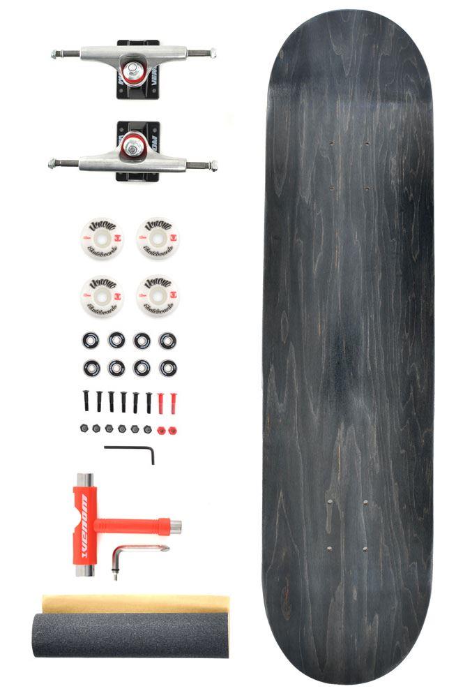 Venom Core Skateboards Complete Skateboard kit Inc Deck/Trucks/Bearings abec9 - Picture 9 of 43