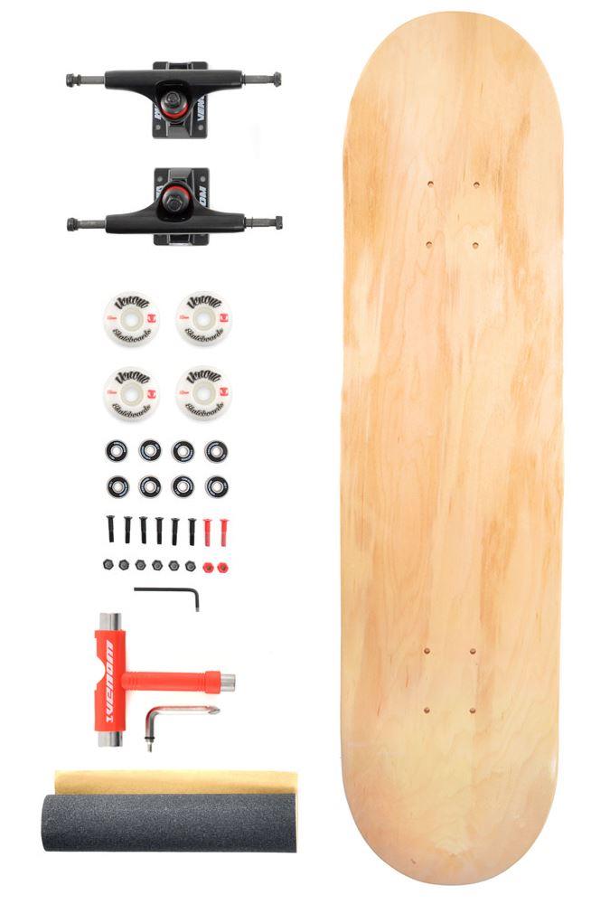 Venom Core Skateboards Complete Skateboard kit Inc Deck/Trucks/Bearings abec9 - Picture 30 of 43