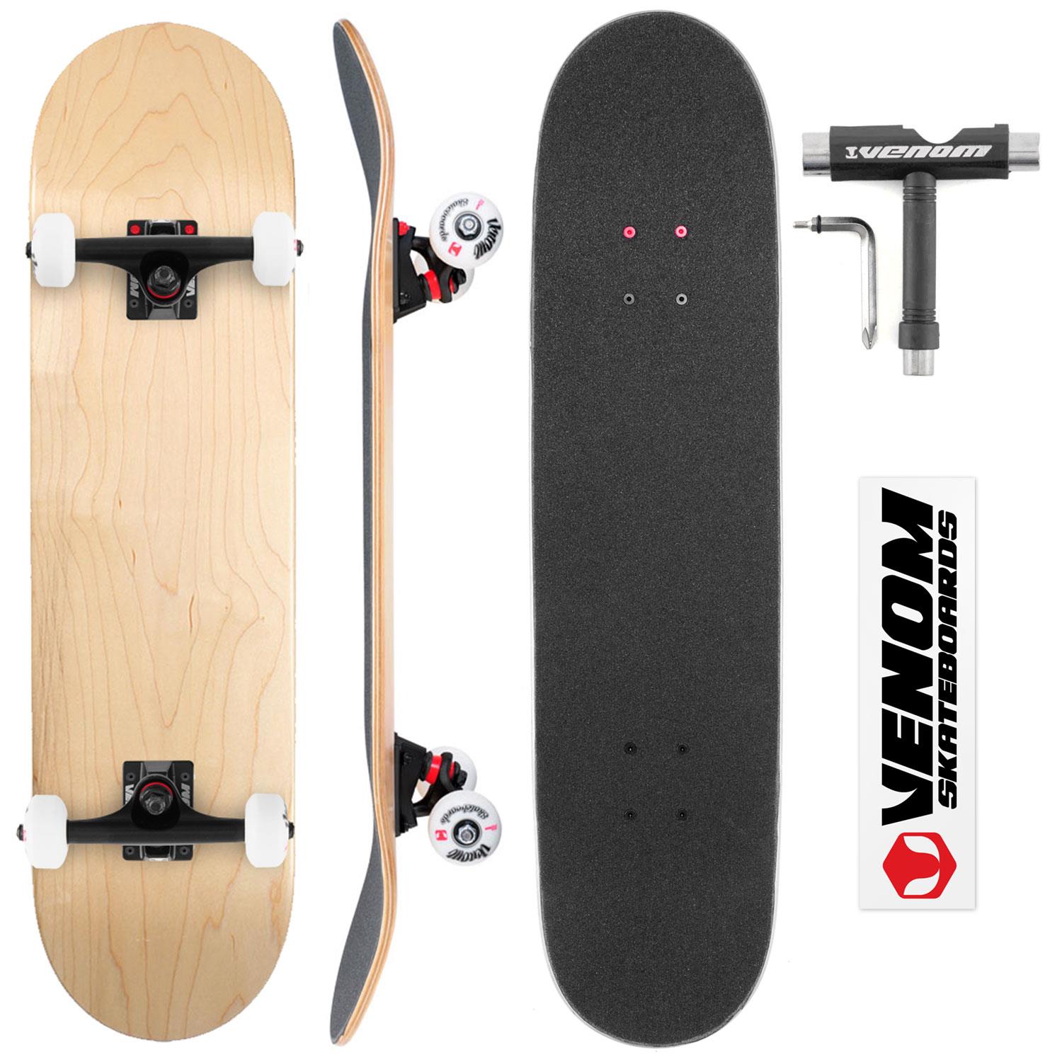 Venom Core Skateboards Complete Skateboard Inc Deck/Trucks/Bearings abec9 - Picture 32 of 54