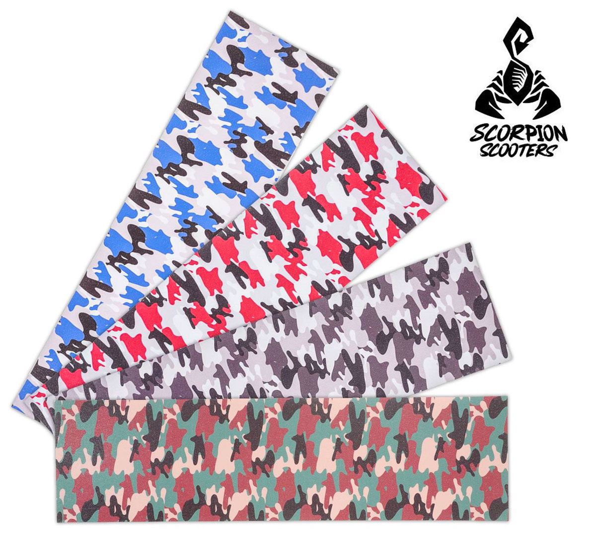 Scorpion Scooters Scooter Pro Grip Tape Fits 99 Scooters Camo