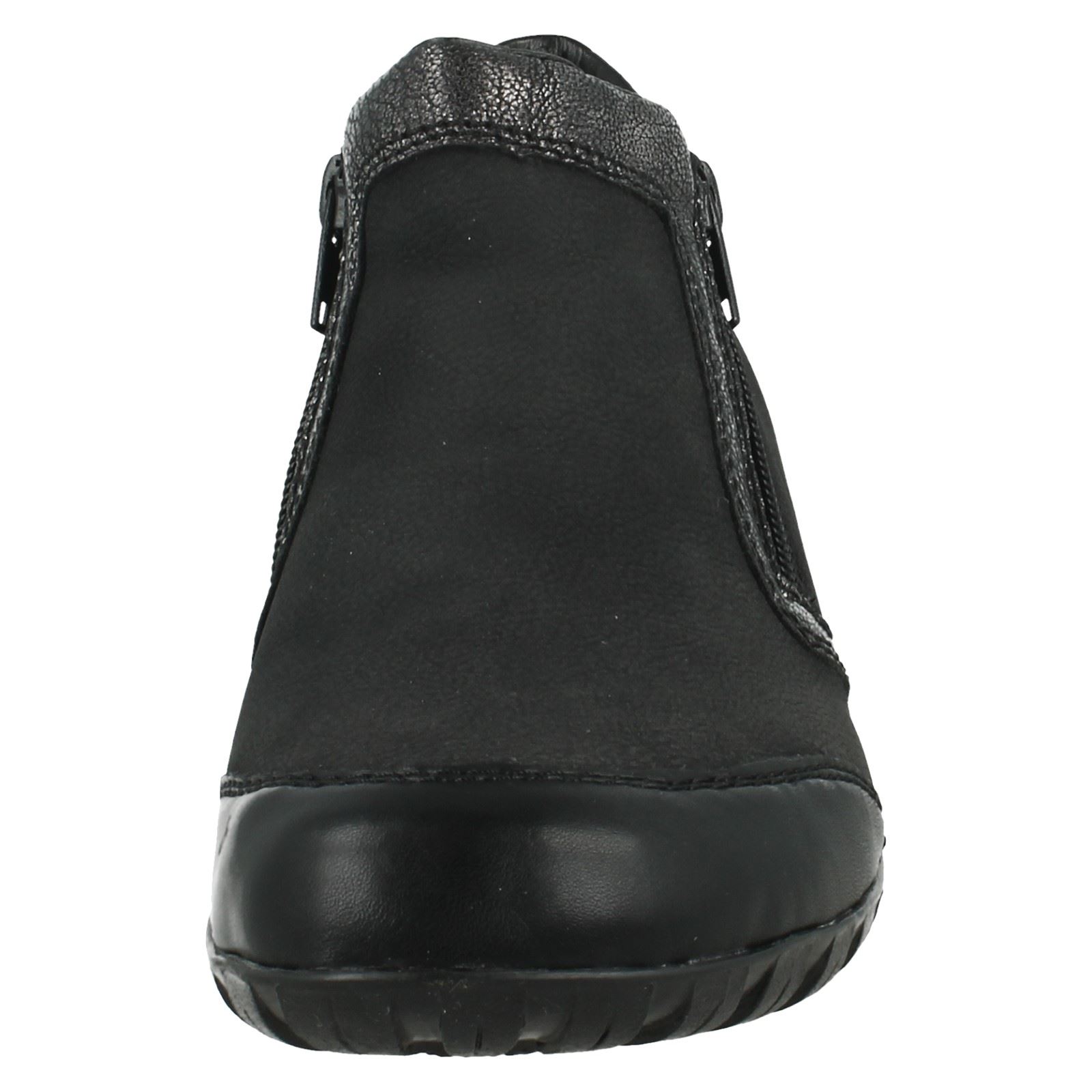 Damas Rieker Cremallera Tobillo Cálida Lana Forrada Botas al Tobillo Cremallera Informales L4659 b1d200 Damas Rieker Cremallera Tobillo Cálida Lana Forrada Botas al Tobillo Cremallera Informales L4659 b1d200