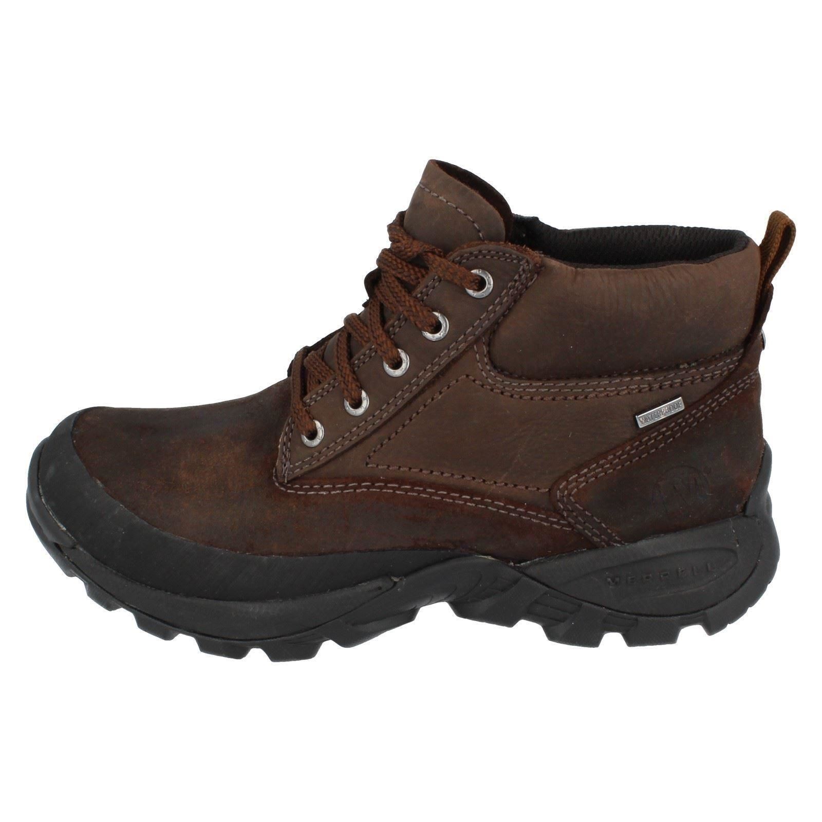 Merrell uomo Dark Earth da stringati Waterproof Stivaletti Arlberg Ftzq5w61