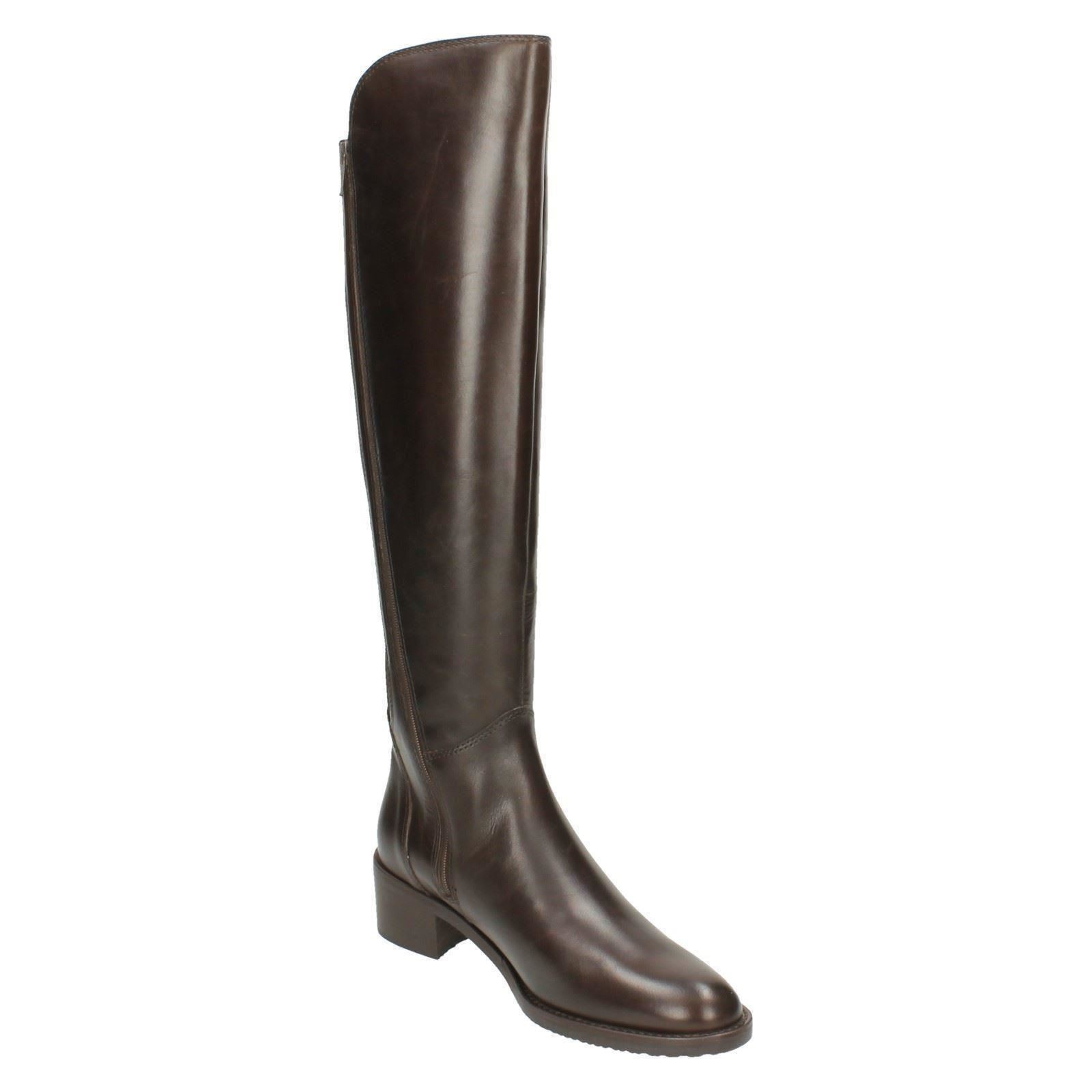 Onorevoli Clarks Equitazione Stile Stivali Stivali Stile alti con etichetta-valana MELROSE 03aa5b Onorevoli Clarks Equitazione Stile Stivali Stivali Stile alti con etichetta-valana MELROSE 03aa5b