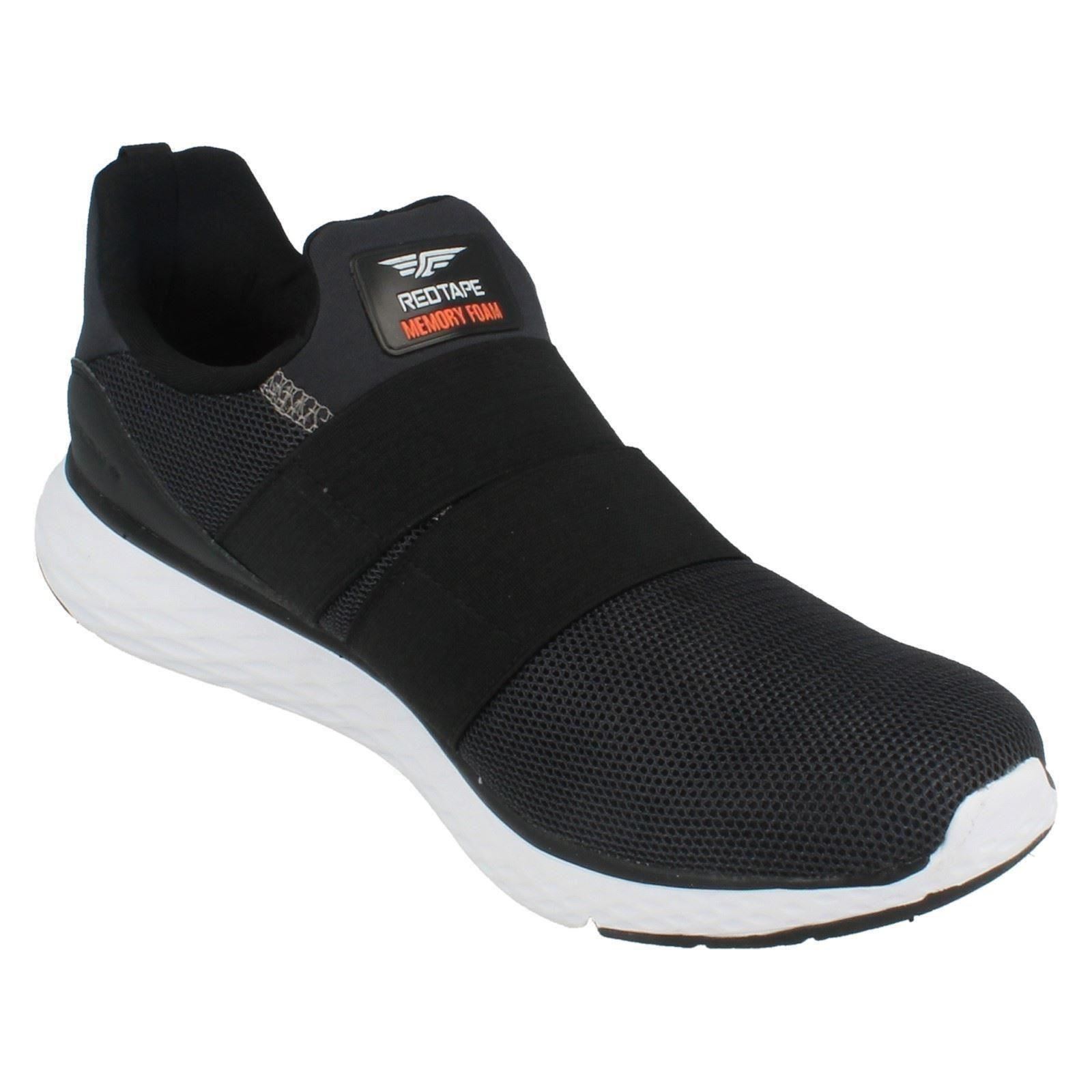 Homme Rouge Tape Tape Tape mousse à mémoire de sport baskets le style RSC0061 42b89f Homme Rouge Tape Tape Tape mousse à mémoire de sport baskets le style RSC0061 42b89f