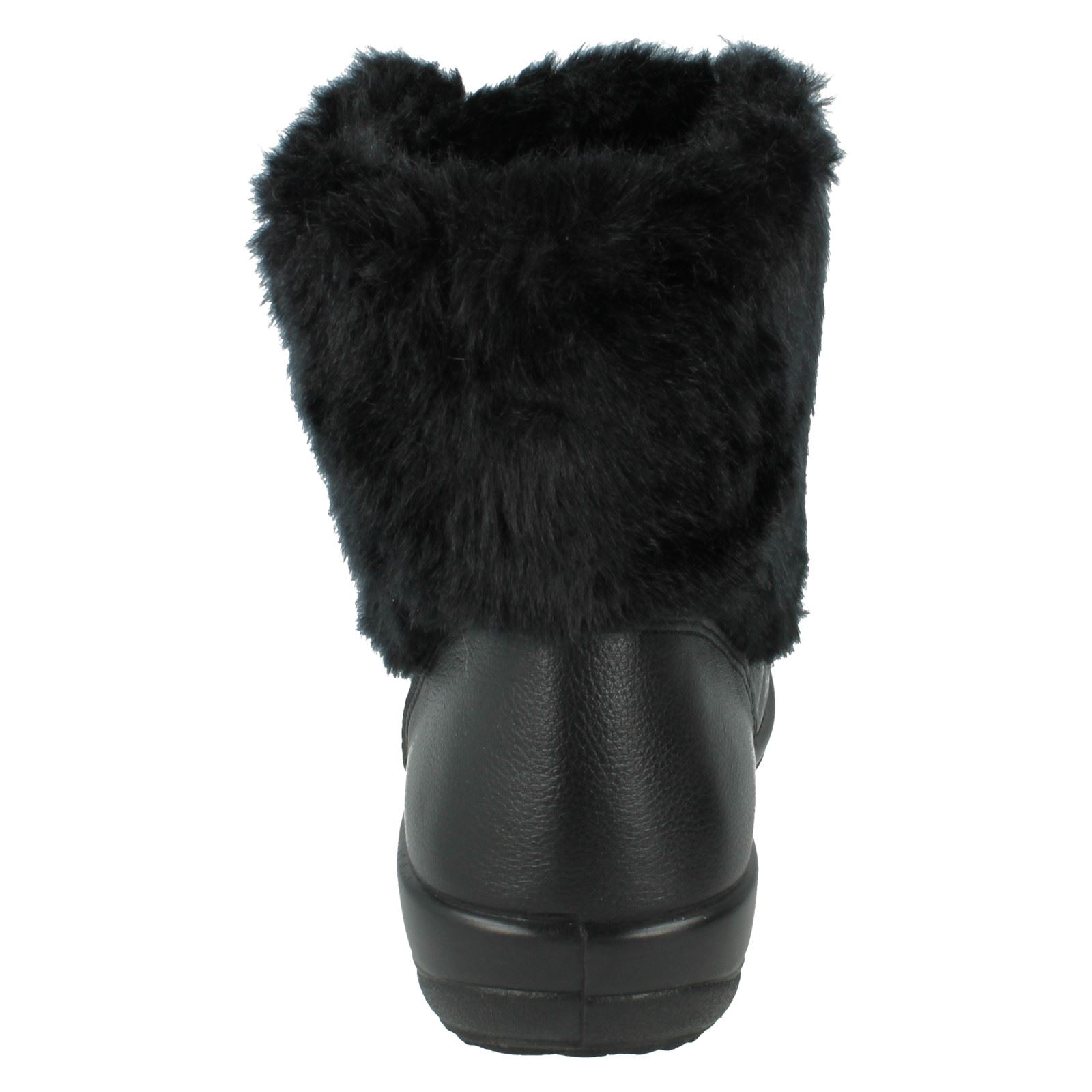 Ladies Kim Ankle Style Black Padders Boots The wnqAr1RPxw