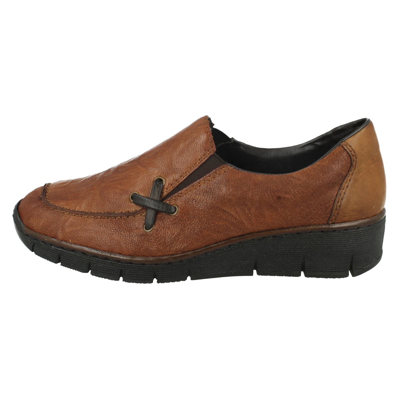 Da Donna Rieker Pelle Mocassini Etichetta Zeppa Casual Etichetta Mocassini 53783 df4f23 Da Donna Rieker Pelle Mocassini Etichetta Zeppa Casual Etichetta Mocassini 53783 df4f23
