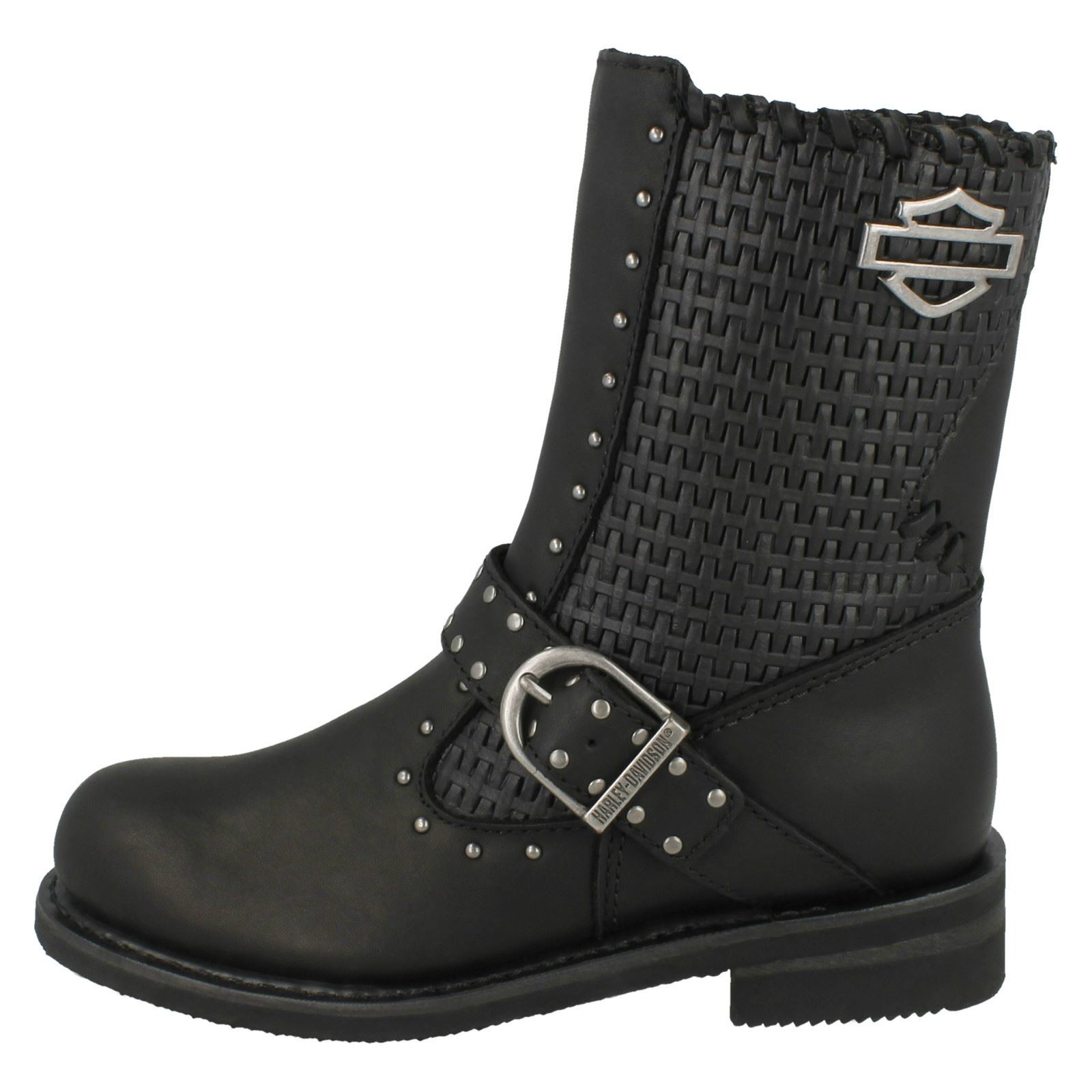 Donna in Pelle Harley Davidson Stivali Moto Abbie etichetta ~ ~ etichetta K d487a9 Donna in Pelle Harley Davidson Stivali Moto Abbie etichetta ~ ~ etichetta K d487a9
