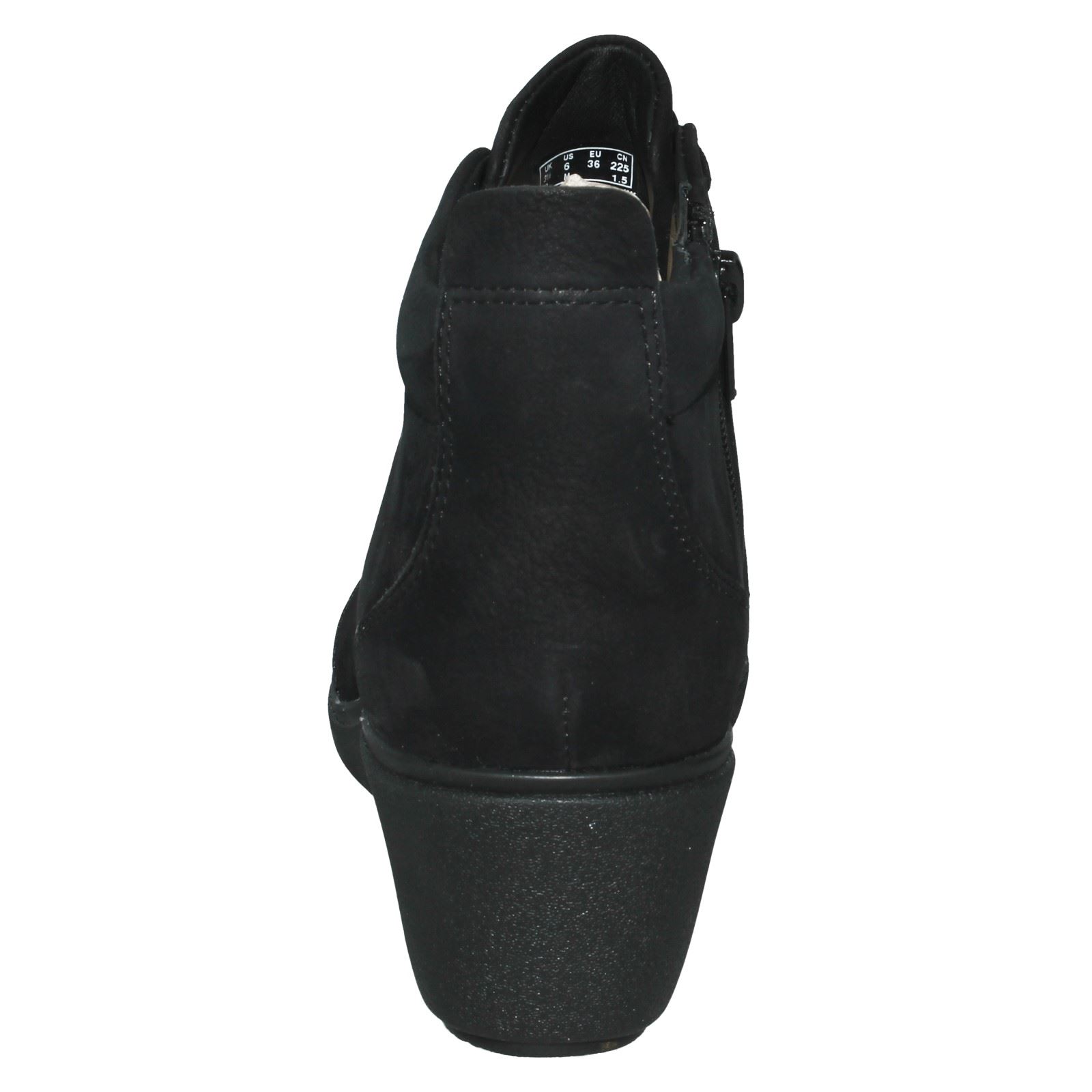 Señoras ENCAJE ENCAJE ENCAJE no estructurados por Clarks Informal botas al tobillo un tallara Eva e56039 Señoras ENCAJE ENCAJE ENCAJE no estructurados por Clarks Informal botas al tobillo un tallara Eva e56039