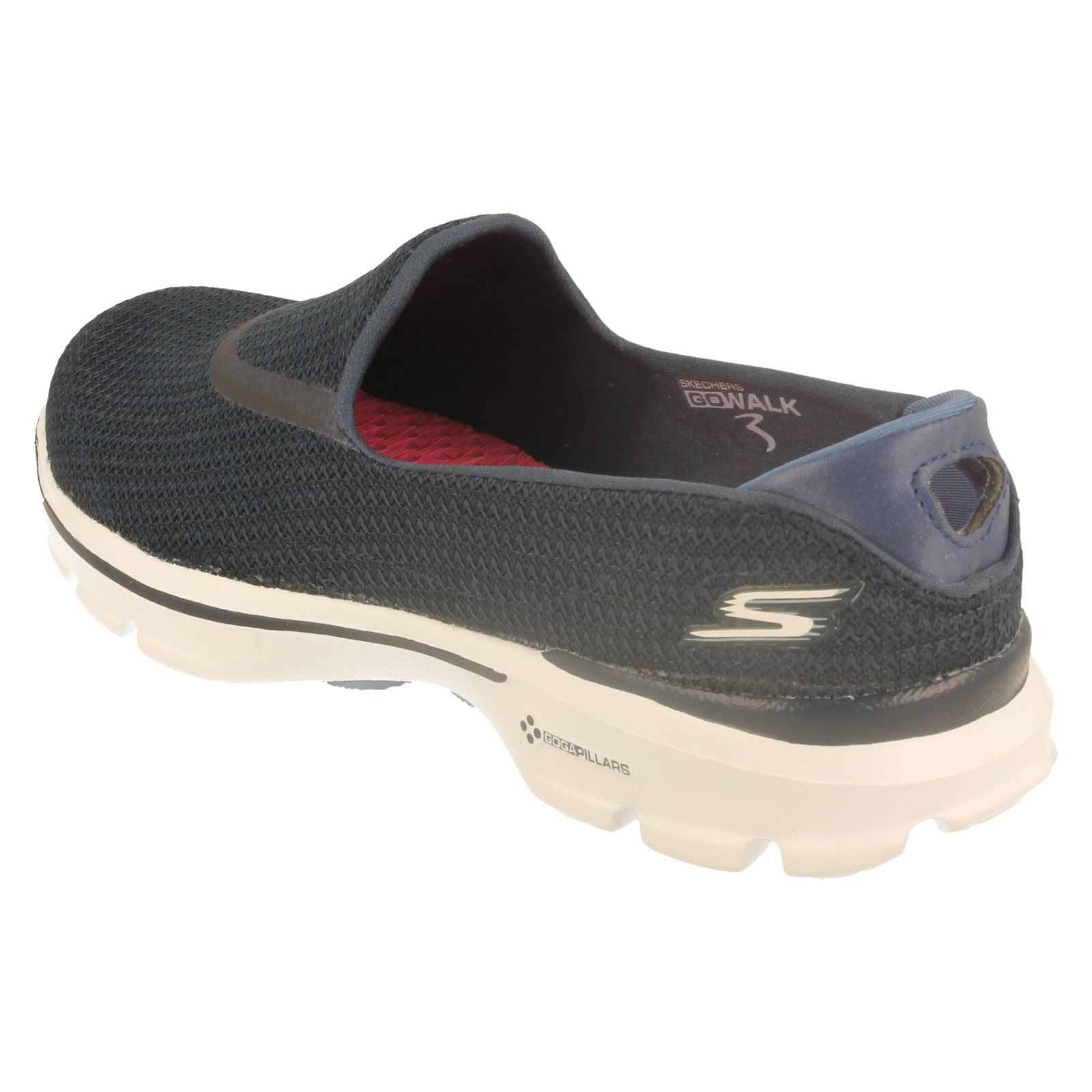 Ladies Skechers 13980 Go Walk 3 GoGa Mat Lightweight Shoes