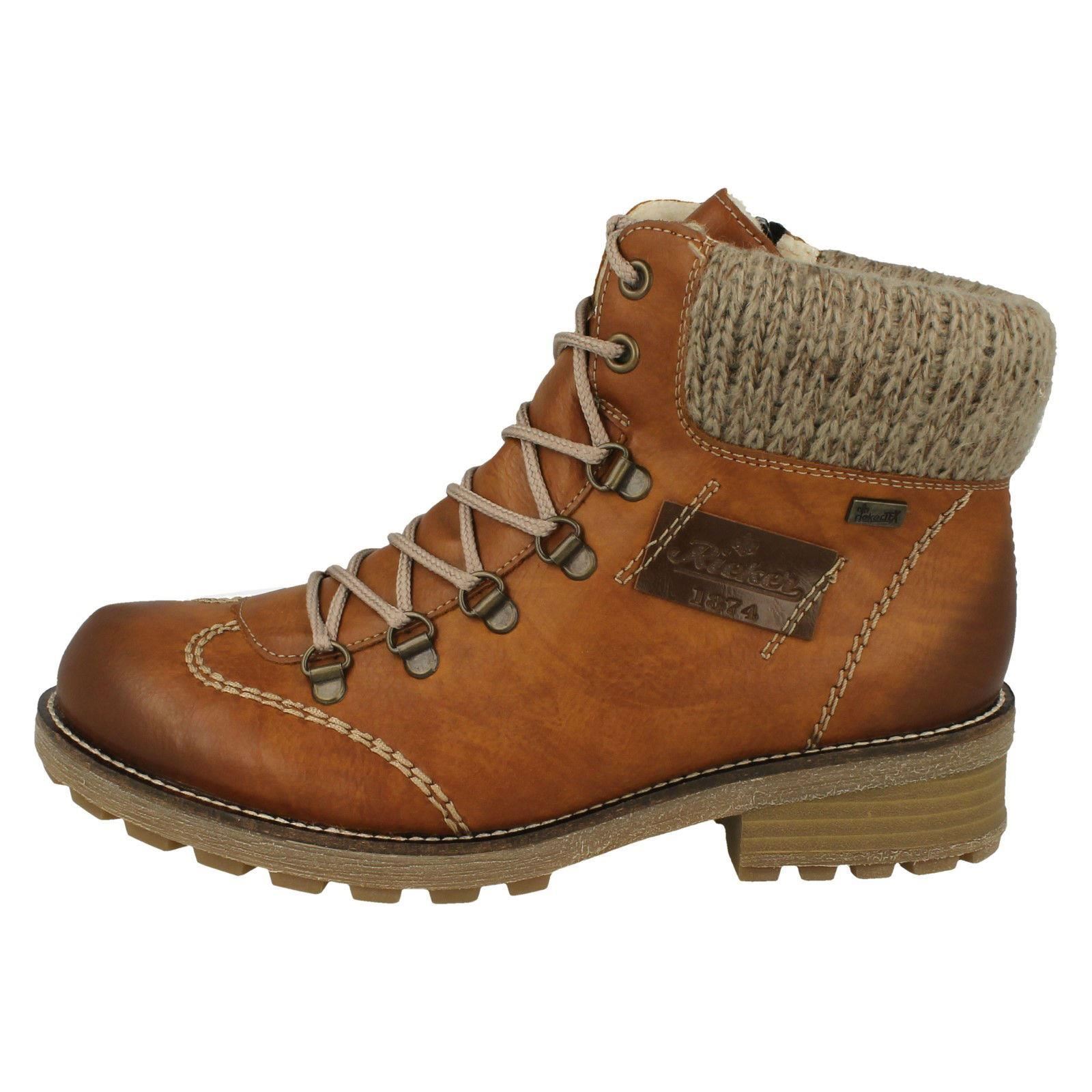 Damas Rieker de punto Brazalete Forro Piel De Piel Forro botas al Tobillo Informales el estilo-Z0444 1570fa Damas Rieker de punto Brazalete Forro Piel De Piel Forro botas al Tobillo Informales el estilo-Z0444 1570fa