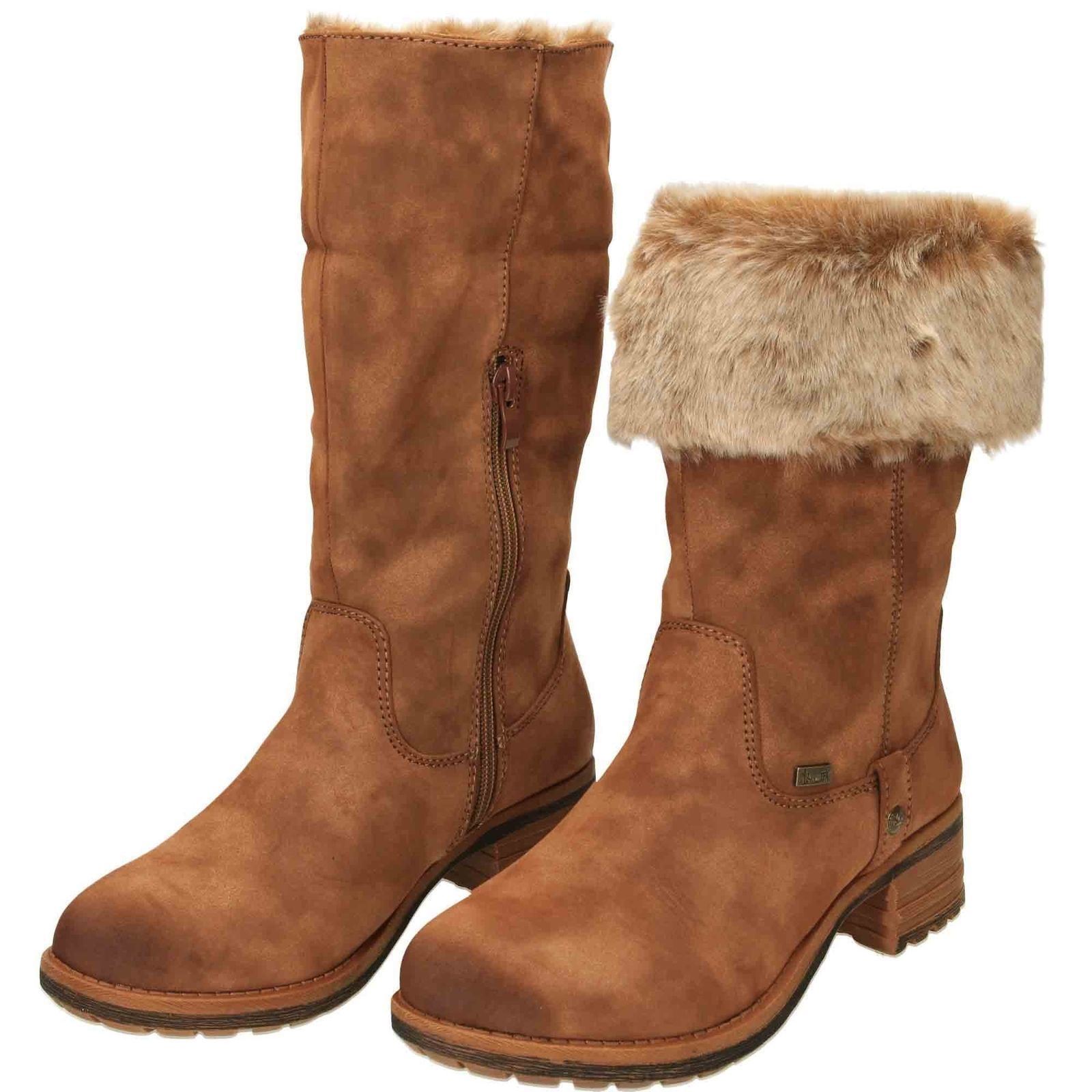Damas Damas Damas Rieker Informal botas Cálido De Lana Forrada Mitad de Pantorrilla Estilo - 96854 bf829a Damas Damas Damas Rieker Informal botas Cálido De Lana Forrada Mitad de Pantorrilla Estilo - 96854 bf829a