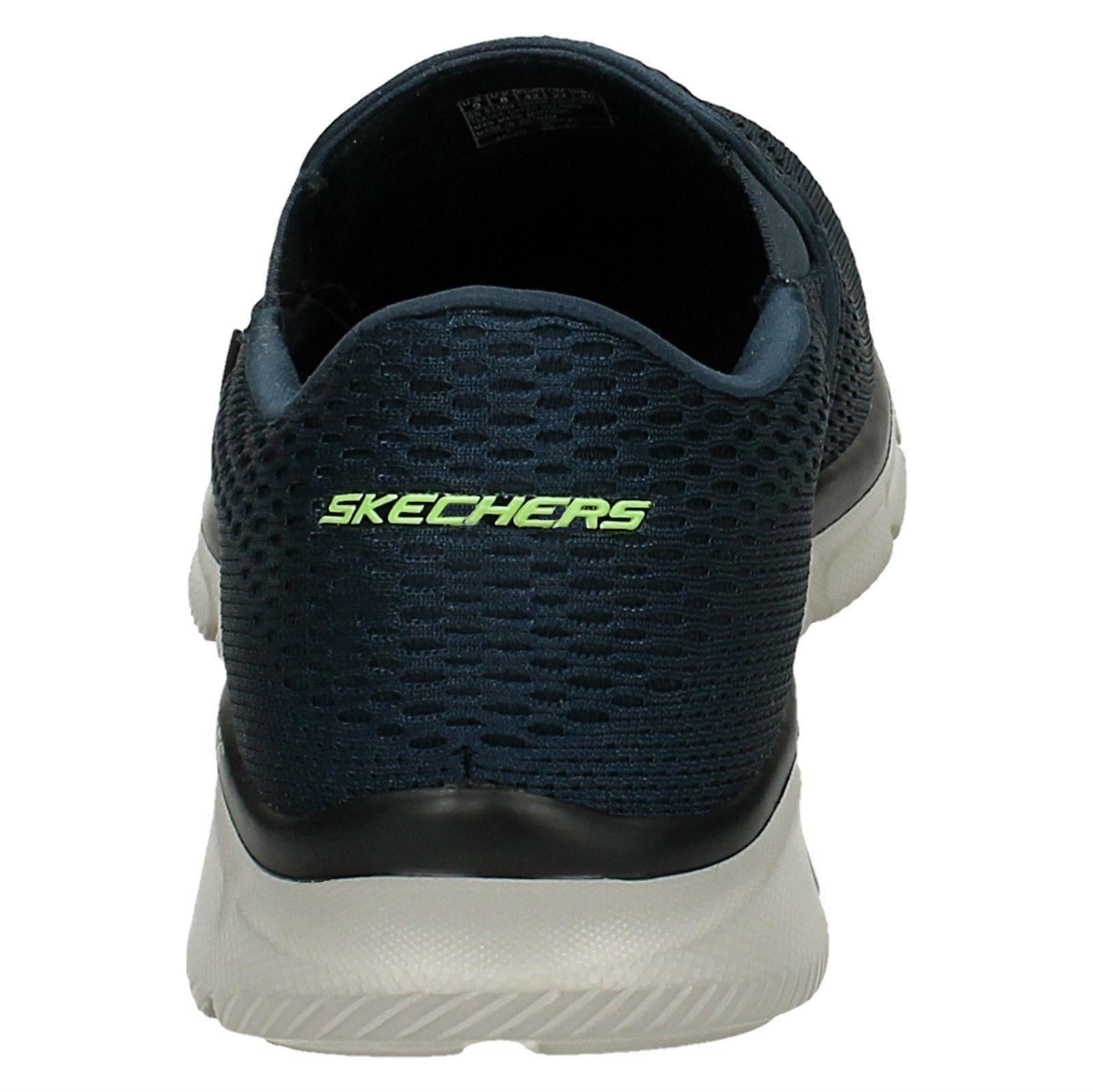 Da Uomo Skechers Foam Scarpe Stile Memory-Equalizer Double Play 51509