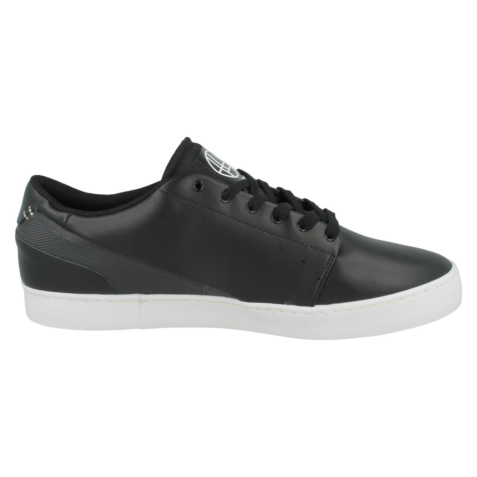 Flx Blk entrenadores Legacy Ylw Lacoste Dk para Spm hombre Etiqueta Corte Gry para fCxp64CRwq