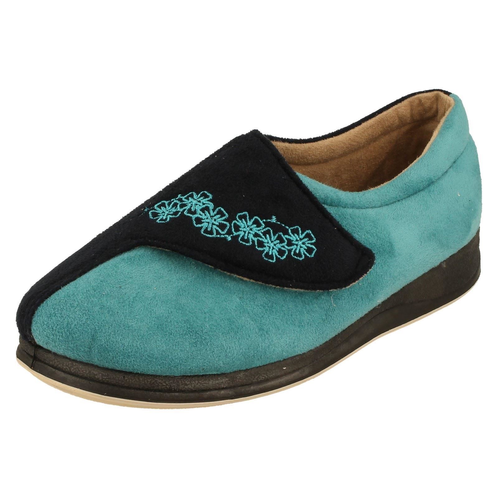 Ladies Padders Extra Wide Fitting Slippers Hug -W | eBay