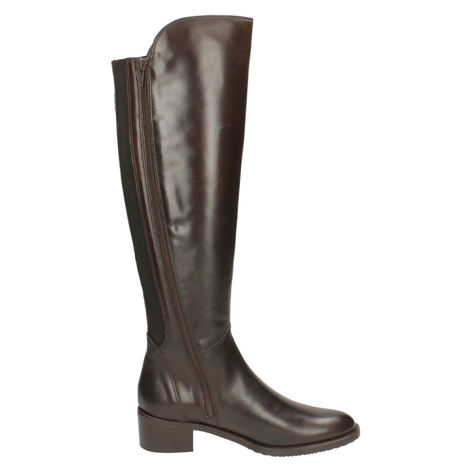 Onorevoli Clarks Equitazione Stile Stivali Stivali Stile alti con etichetta-valana MELROSE 03aa5b Onorevoli Clarks Equitazione Stile Stivali Stivali Stile alti con etichetta-valana MELROSE 03aa5b
