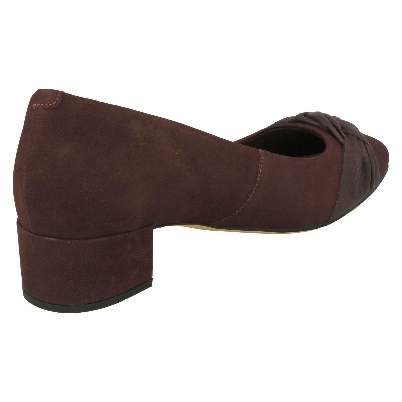 Damen Clarks Leder Nubukleder Nubukleder Leder Pumps Zum Reinschlüpfen Orabella Lilie 330137 Damen Clarks Leder Nubukleder Nubukleder Leder Pumps Zum Reinschlüpfen Orabella Lilie 330137