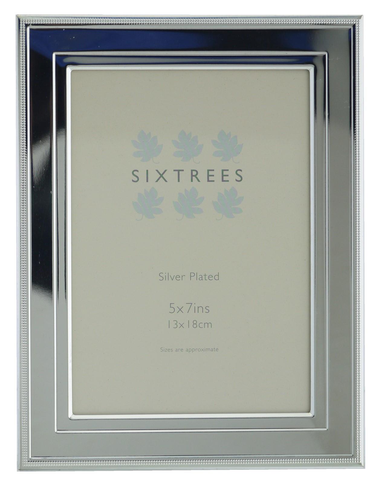 Embossed Silver Plated Photo Frames 6 x 4 inch 7 x 5 inch 10 x 8 inch