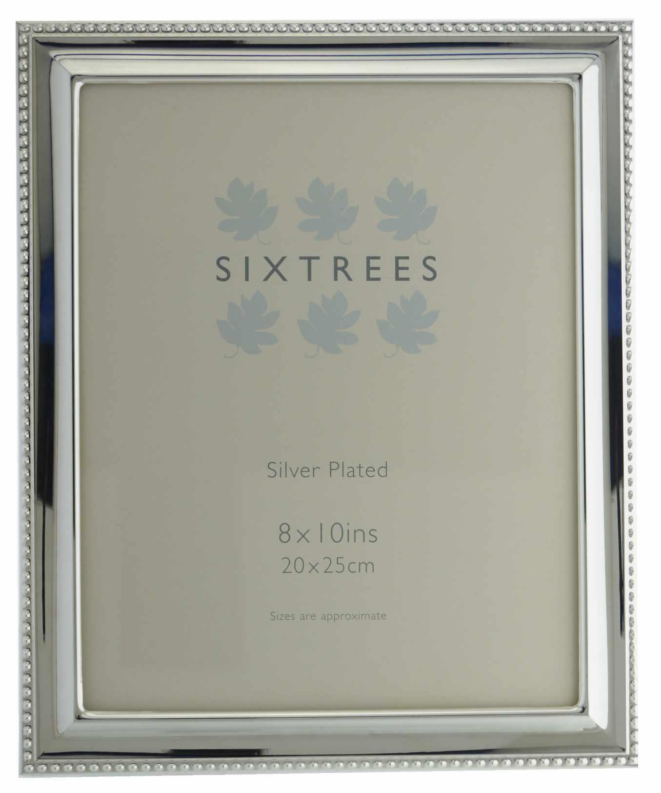 Embossed Silver Plated Photo Frames 6 x 4 inch 7 x 5 inch 10 x 8 inch