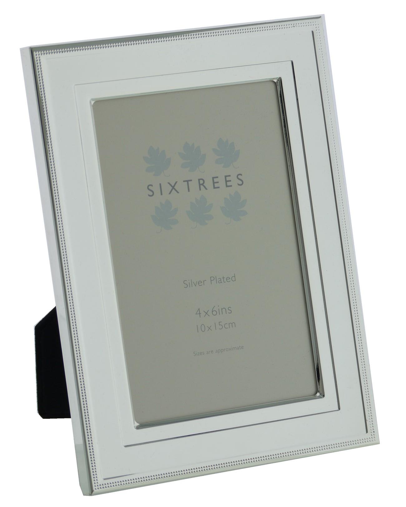Embossed Silver Plated Photo Frames 6 x 4 inch 7 x 5 inch 10 x 8 inch