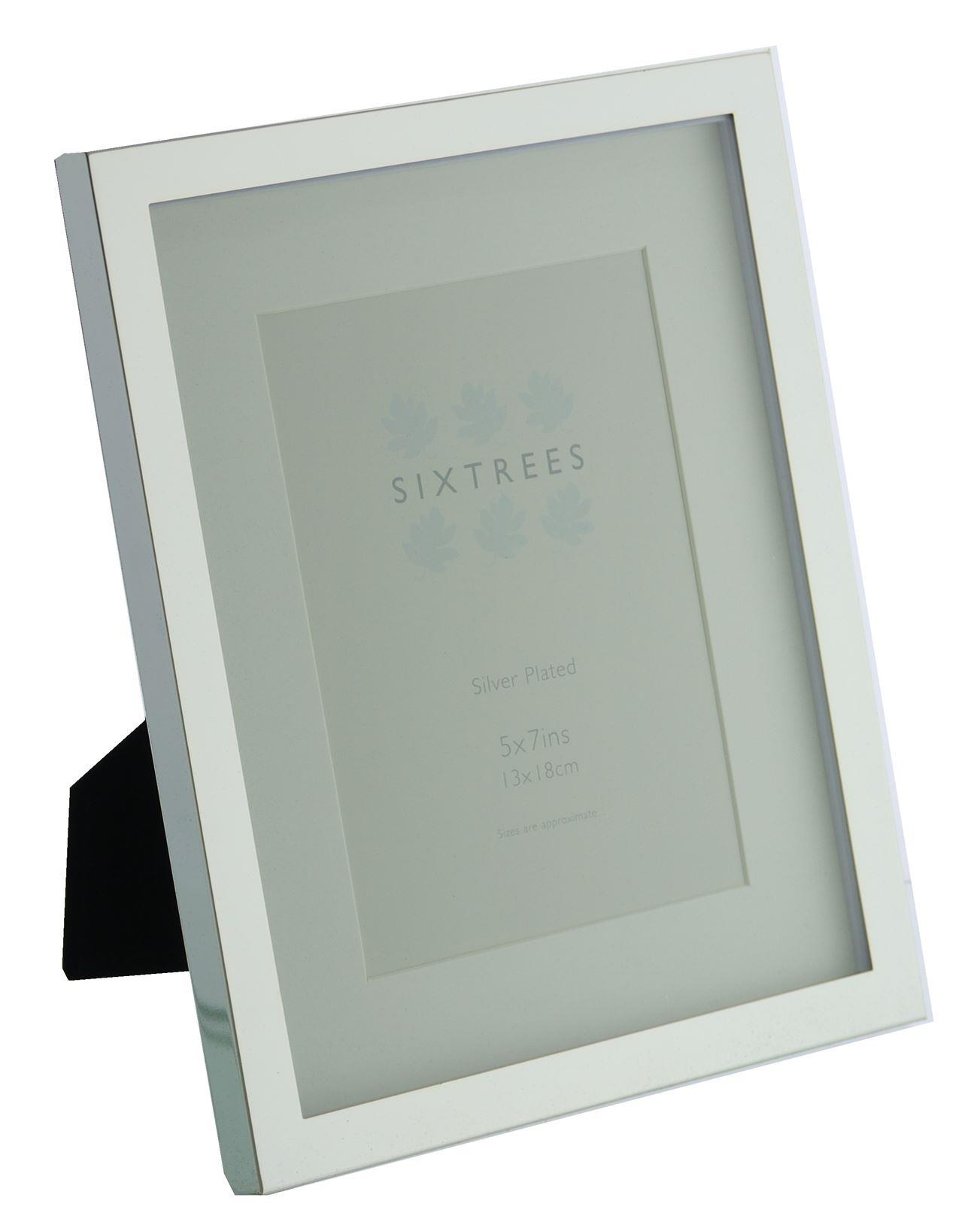 Embossed Silver Plated Photo Frames 6 x 4 inch 7 x 5 inch 10 x 8 inch