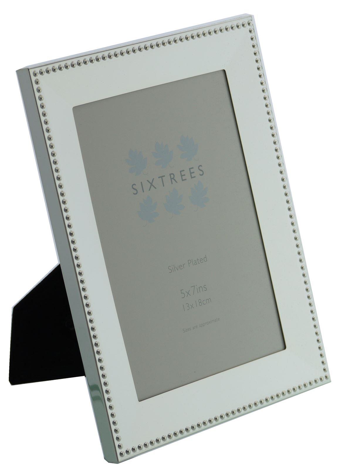 Embossed Silver Plated Photo Frames 6 x 4 inch 7 x 5 inch 10 x 8 inch