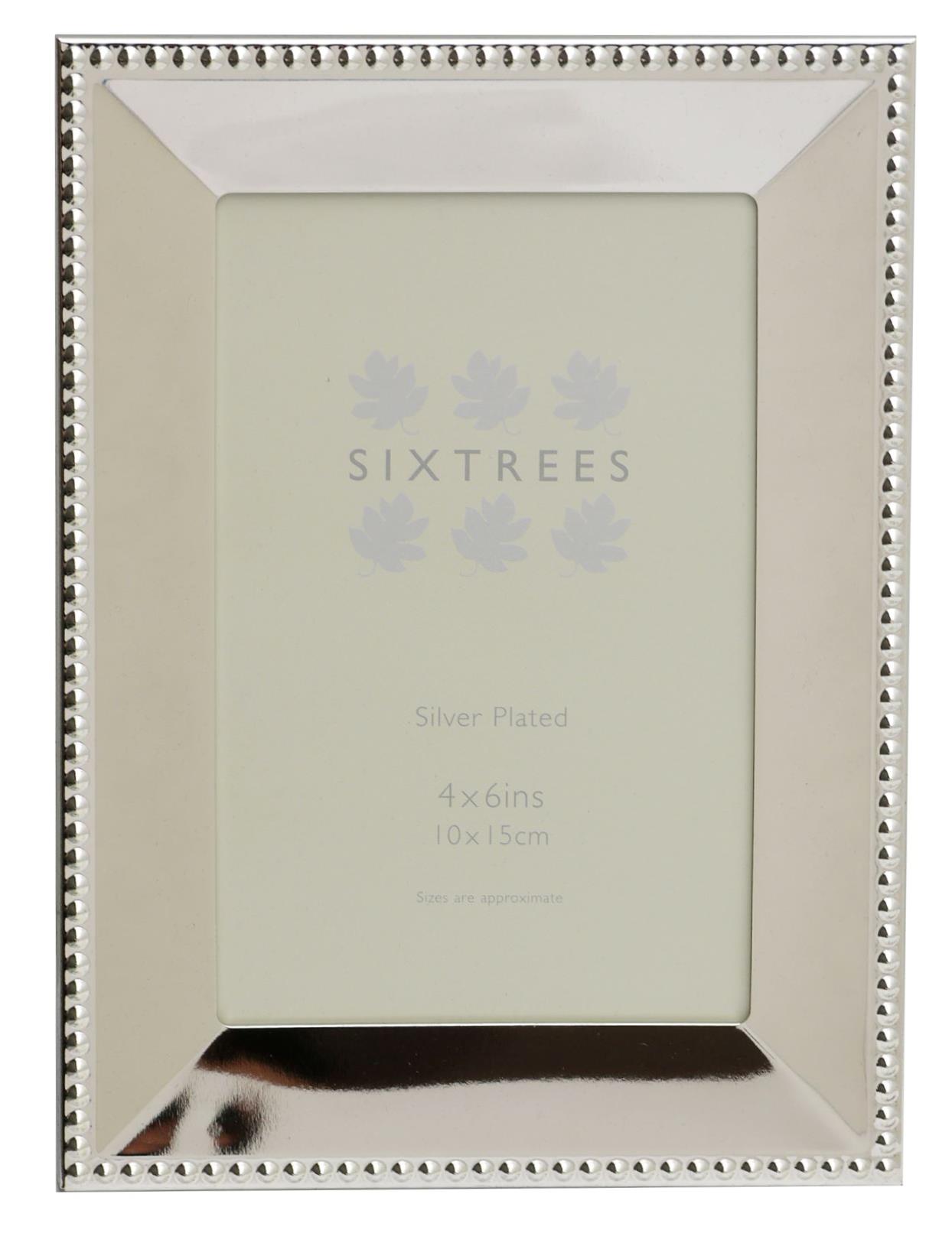 Embossed Silver Plated Photo Frames 6 x 4 inch 7 x 5 inch 10 x 8 inch