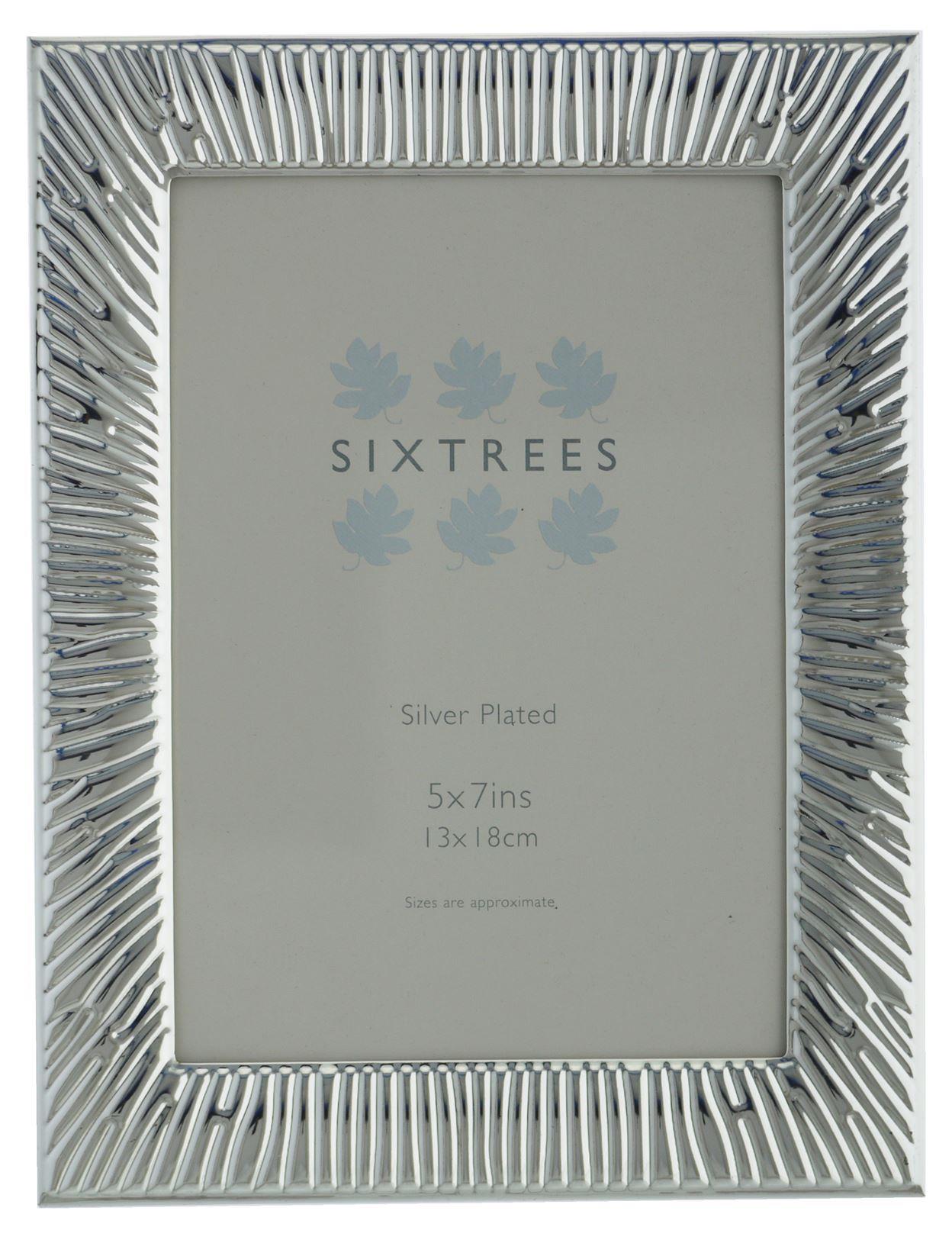 Embossed Silver Plated Photo Frames 6 x 4 inch 7 x 5 inch 10 x 8 inch