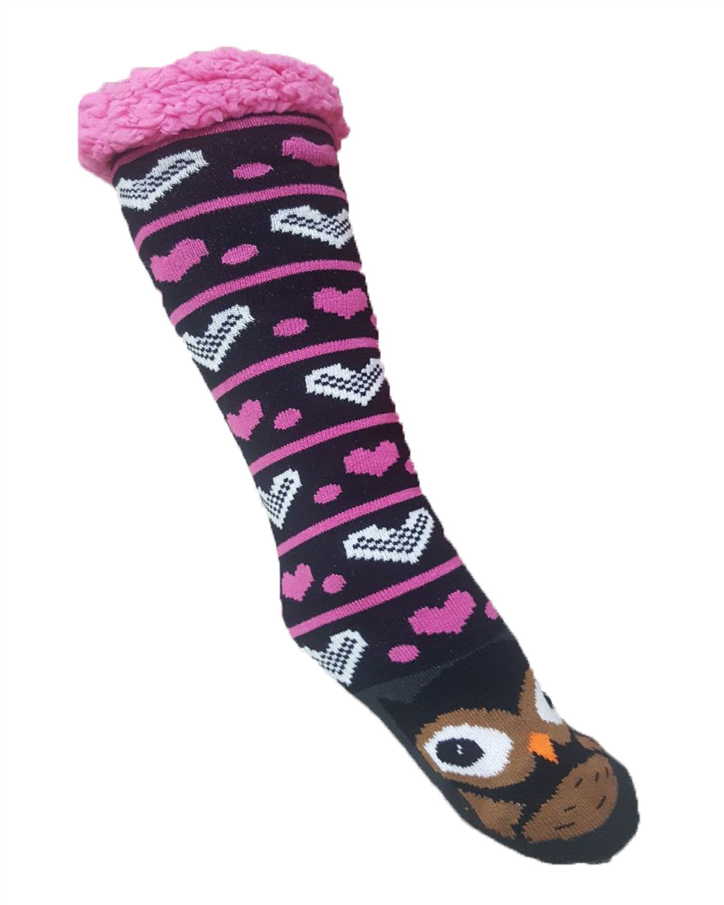 LADIES THERMAL COSY SOCKS 4.7 ASSORTED ANIMAL PRINT DESIGN eBay