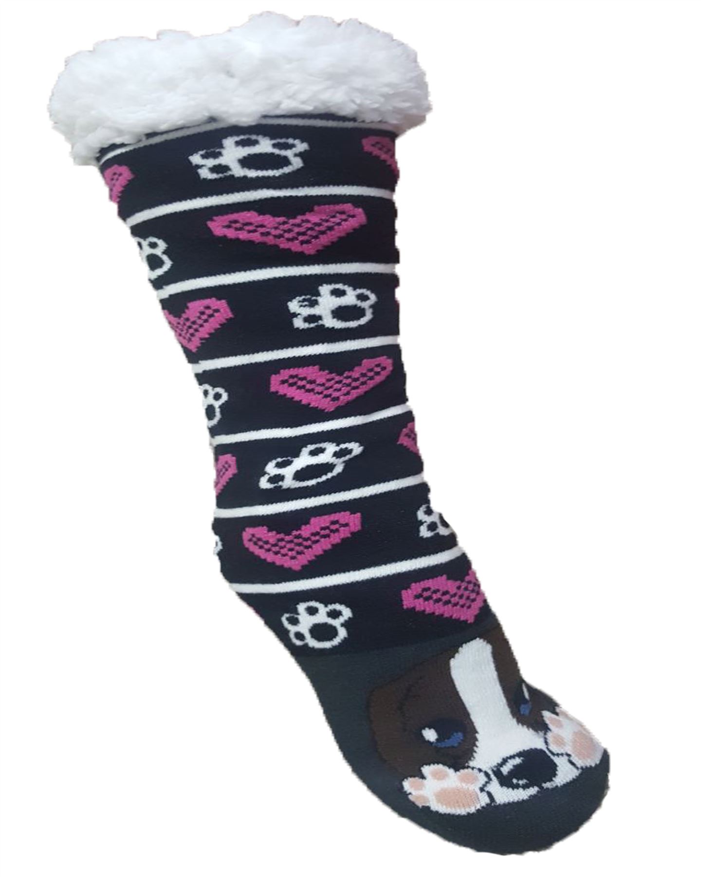 LADIES THERMAL COSY SOCKS 4.7 ASSORTED ANIMAL PRINT DESIGN eBay