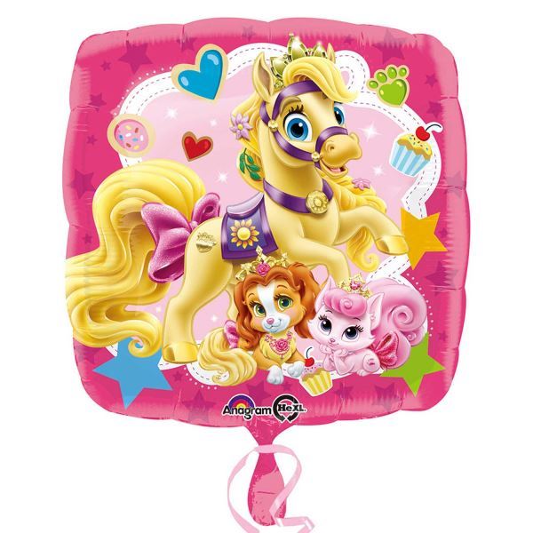 45.7cm Disney Princess Palace Pets Children's Birthday Square Foil