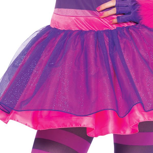 Cheshire Cat Alice In Wonderland Kids Teen Fairytale Fancy Dress Costume
