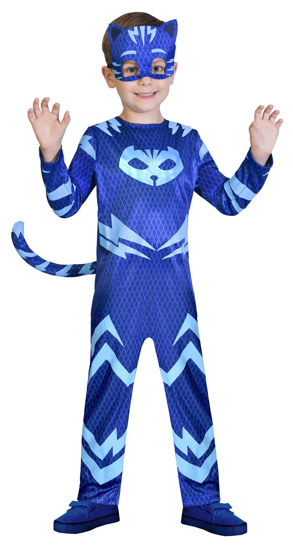 Kids Boys Girls PJ Masks Blue Catboy Fancy Dress Costume 23yrs eBay