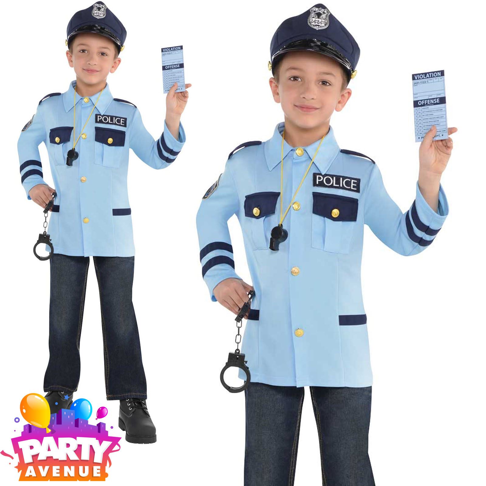 police dress for 6 years boy