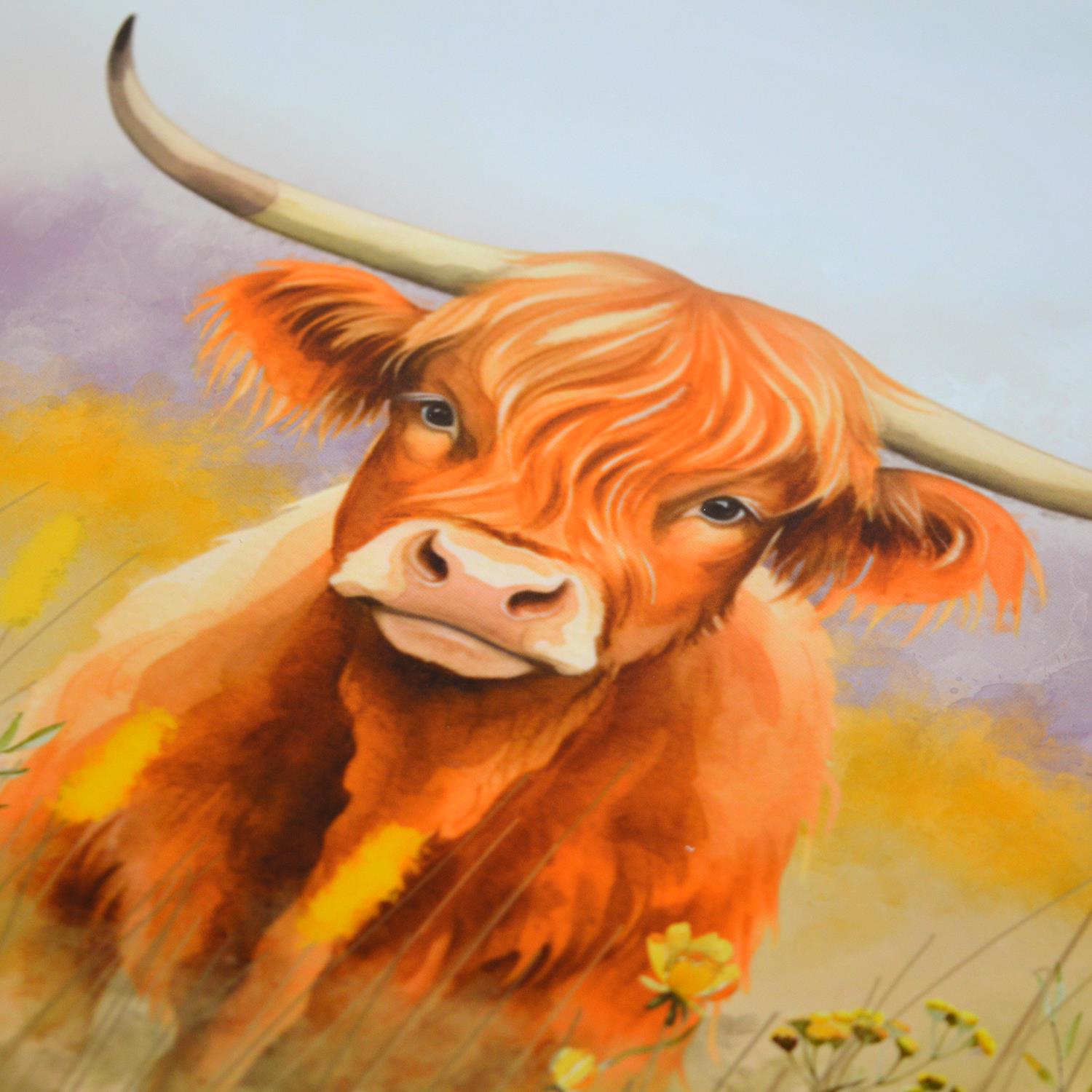 Accessori cucina pranzo a tema mucca Highland tazze vassoi sottobicchieri tovagliette - Foto 72 di 72