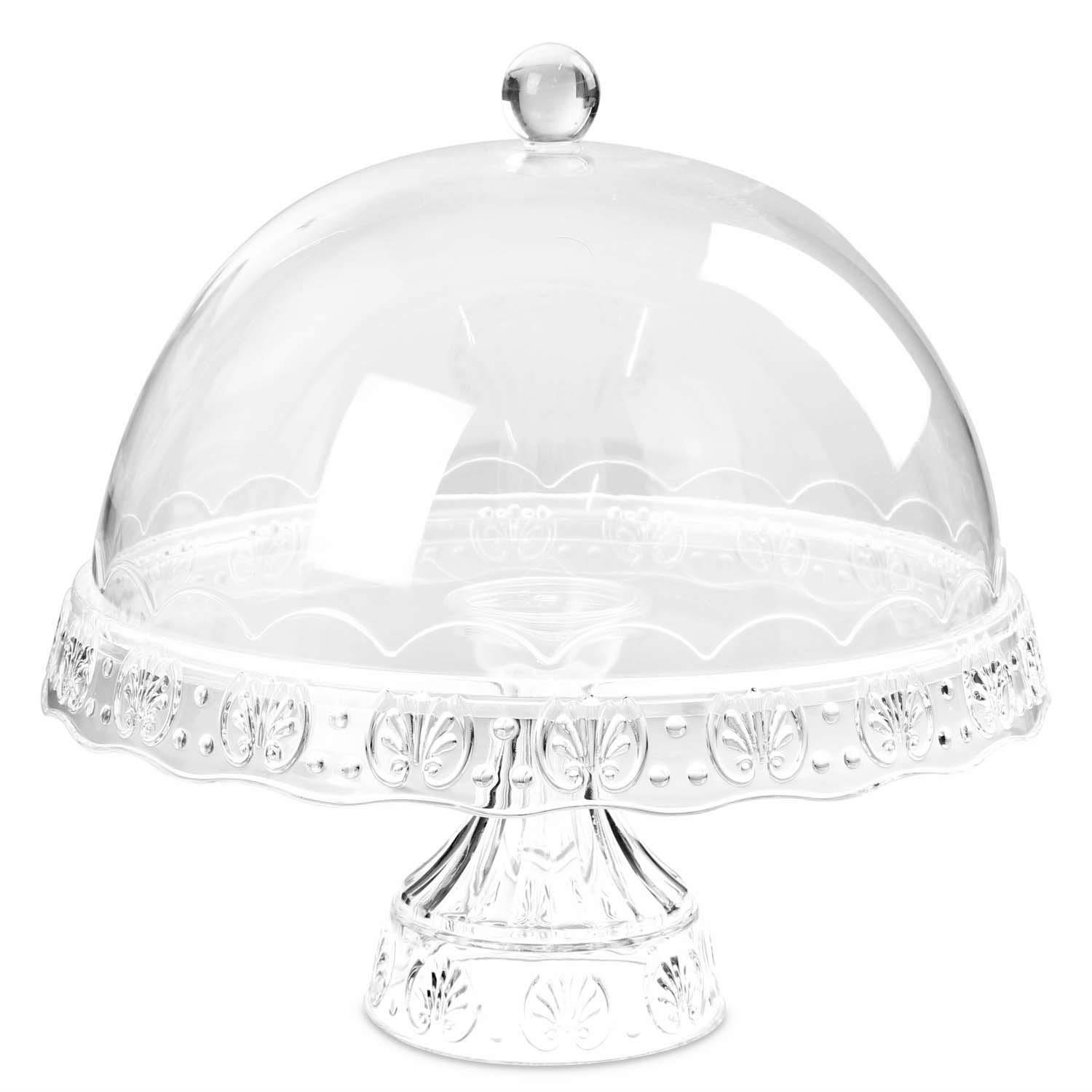 Cake Stand Vintage Dome Cover Afternoon Tea Wedding Party Tableware eBay