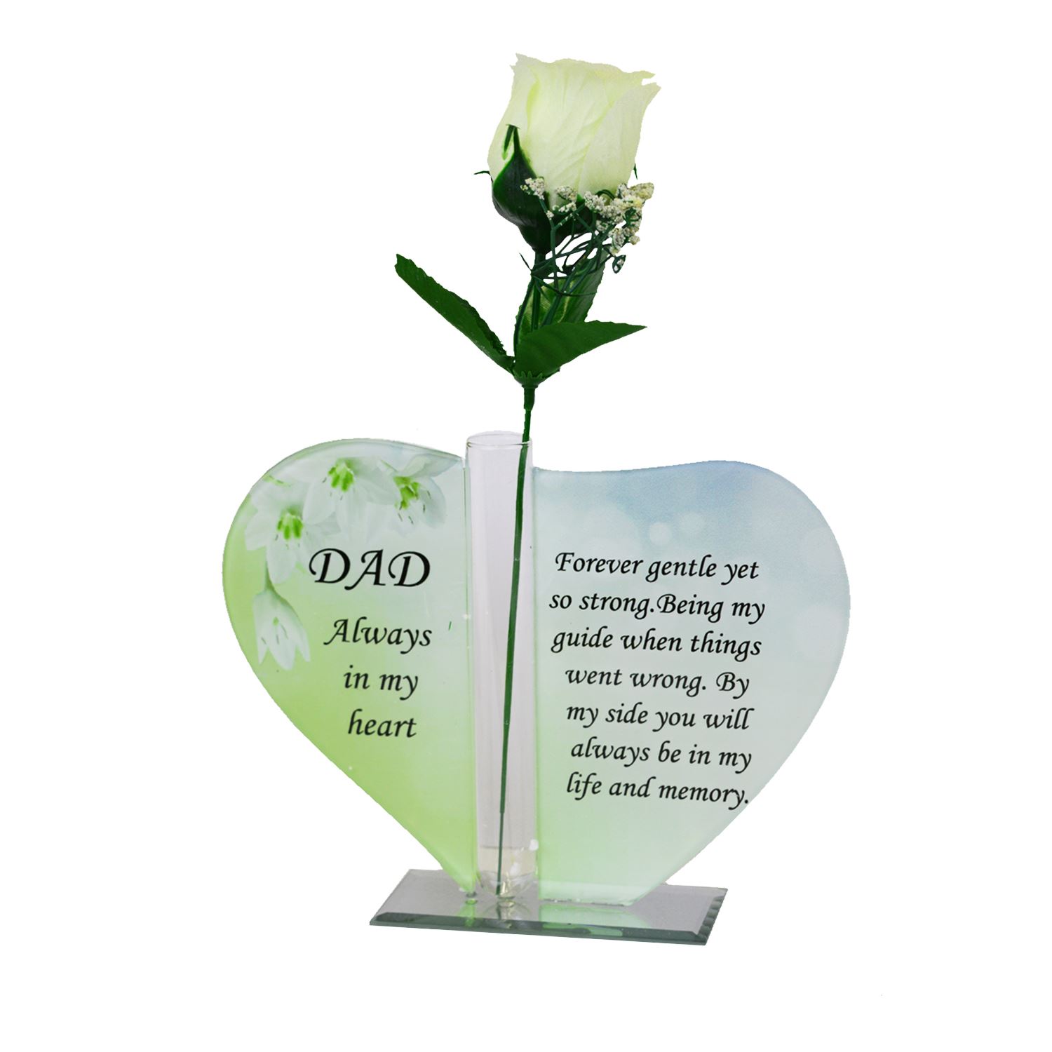 roses in memory of dad