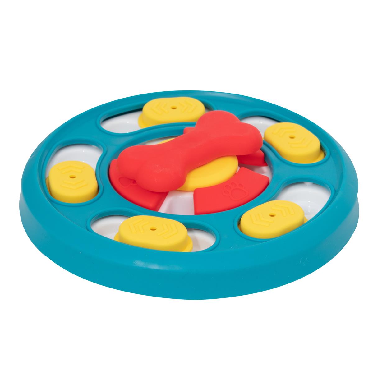 Treat Puzzle Toy Pet Dog Puppy Squeaker Interactive Stimulating Play Enrichment - Picture 2 of 22