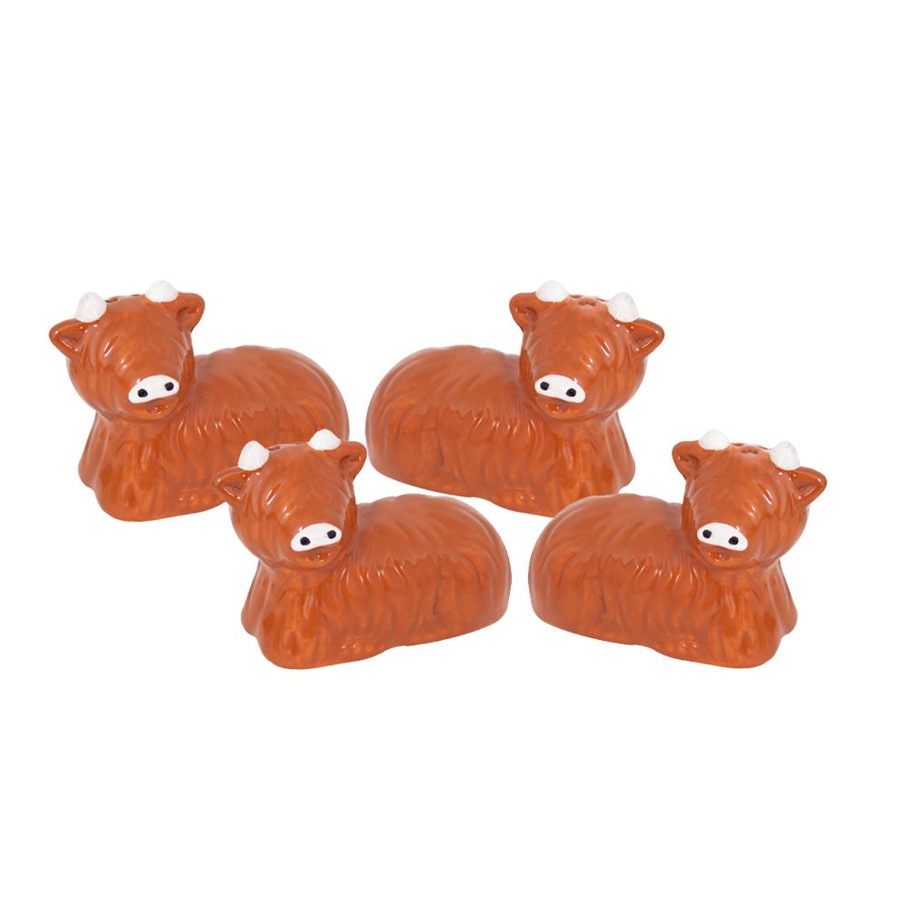 Accessori cucina pranzo a tema mucca Highland tazze vassoi sottobicchieri tovagliette - Foto 52 di 72