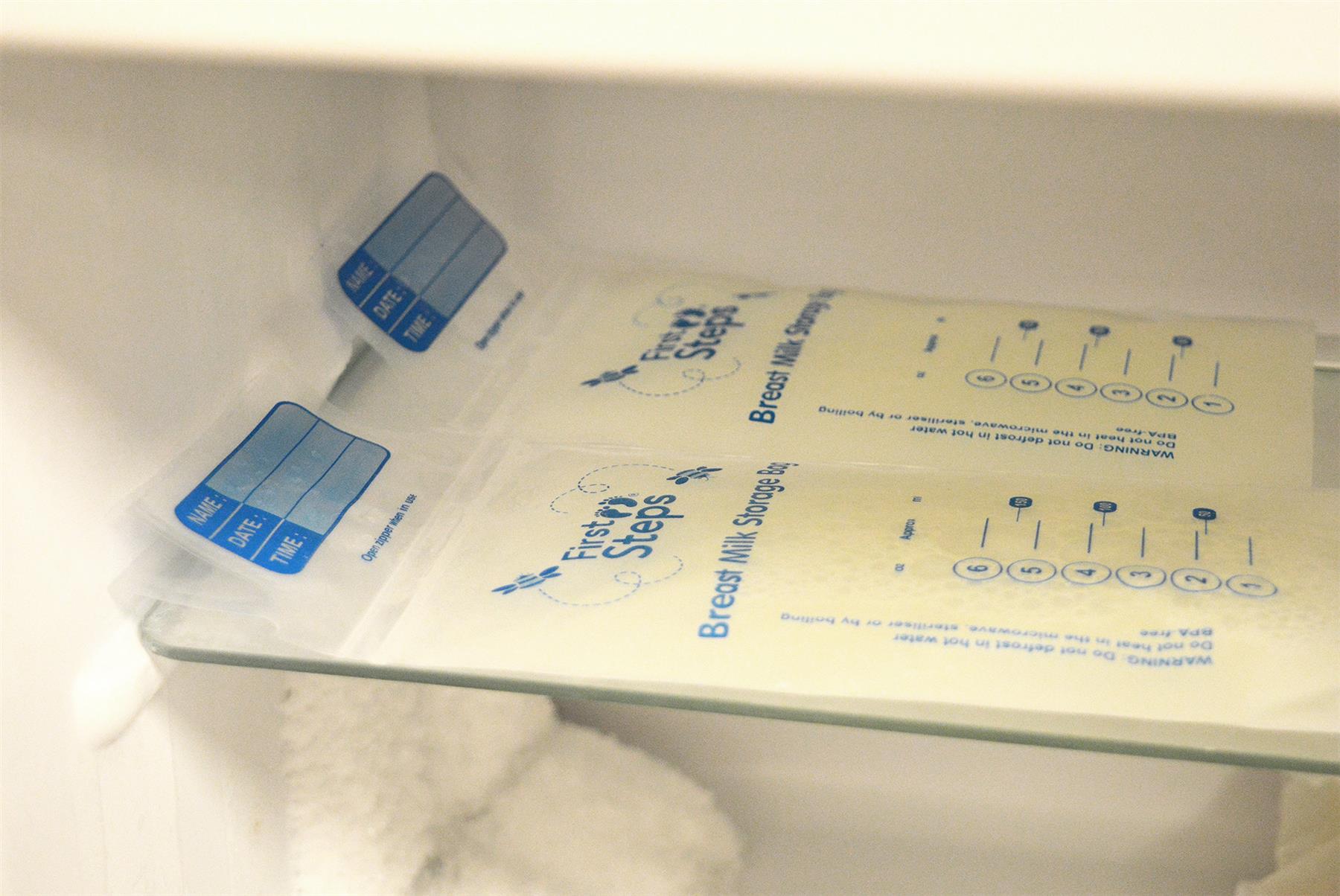 Breast Milk Storage Bags Freezer Pre Sterilised Easy Seal Storage