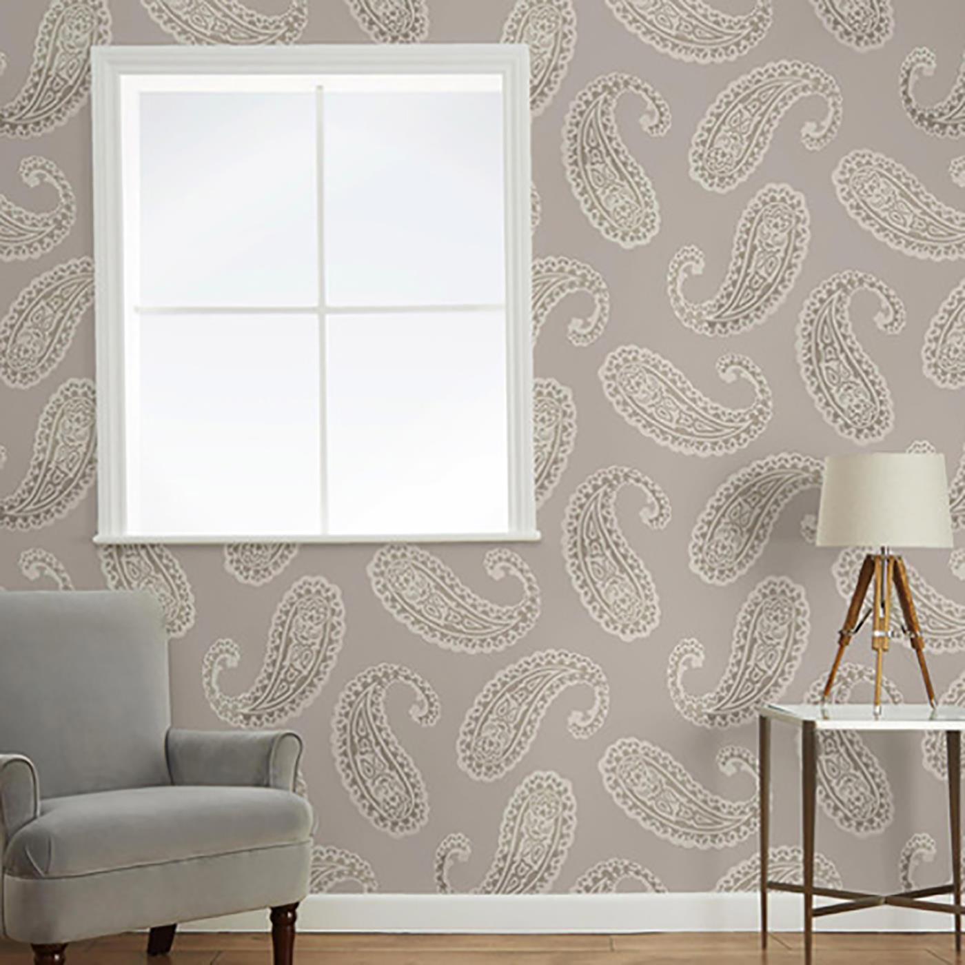 Slightly Imperfect Laura Ashley Emperor Paisley Dove Grey