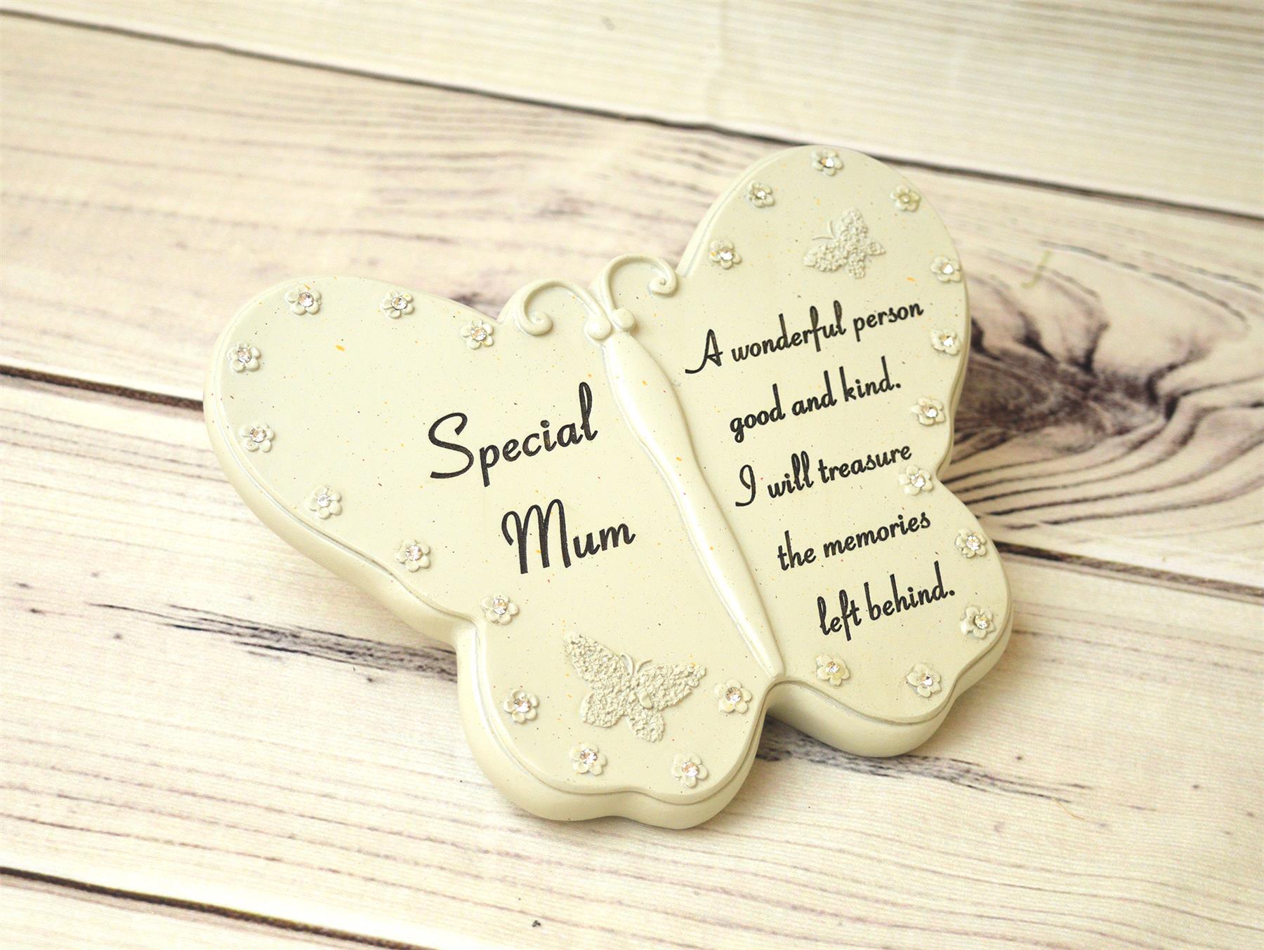 Special Mum Mother Ornament Tribute Flower Pot Vase Rose Bowl Plaque