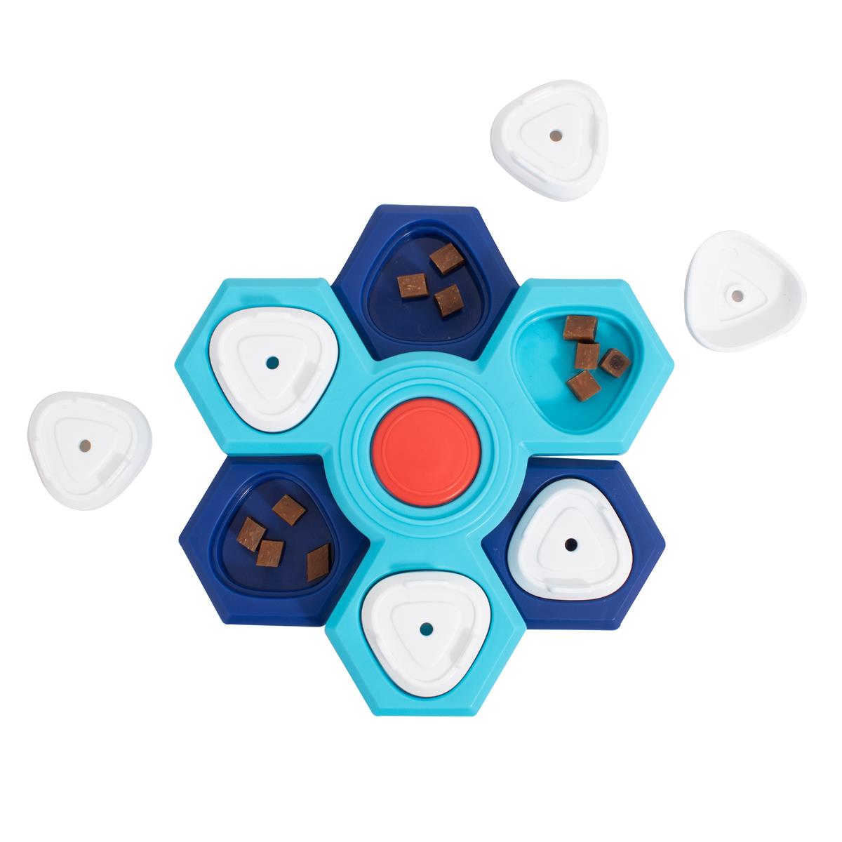 Treat Puzzle Toy Pet Dog Puppy Squeaker Interactive Stimulating Play Enrichment - Picture 9 of 22
