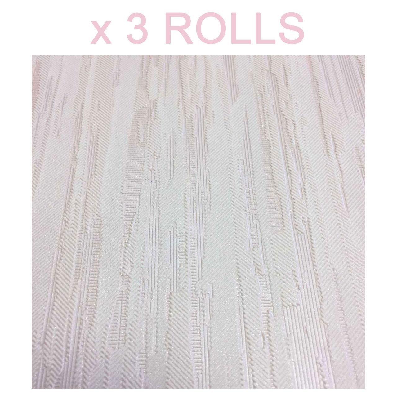 Plain Light Blush Pink Textured Vinyl Thick Quality Wallpaper Paste the Wall