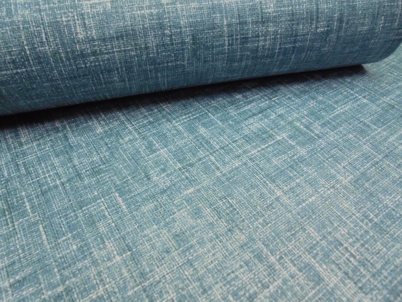 Lin Texture Papier Peint Arthouse Gris Moyen Orange Bleu Sarcelle Uni Tisse Effet Luxe Ebay