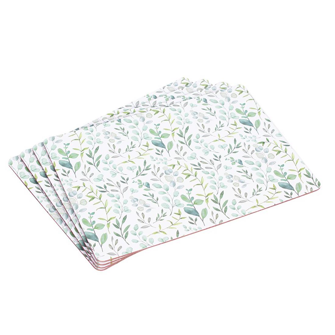 4er Pack Untersetzer und Platzsets schwarz elegant oder grau Schmetterling Design - Bild 61 von 94
