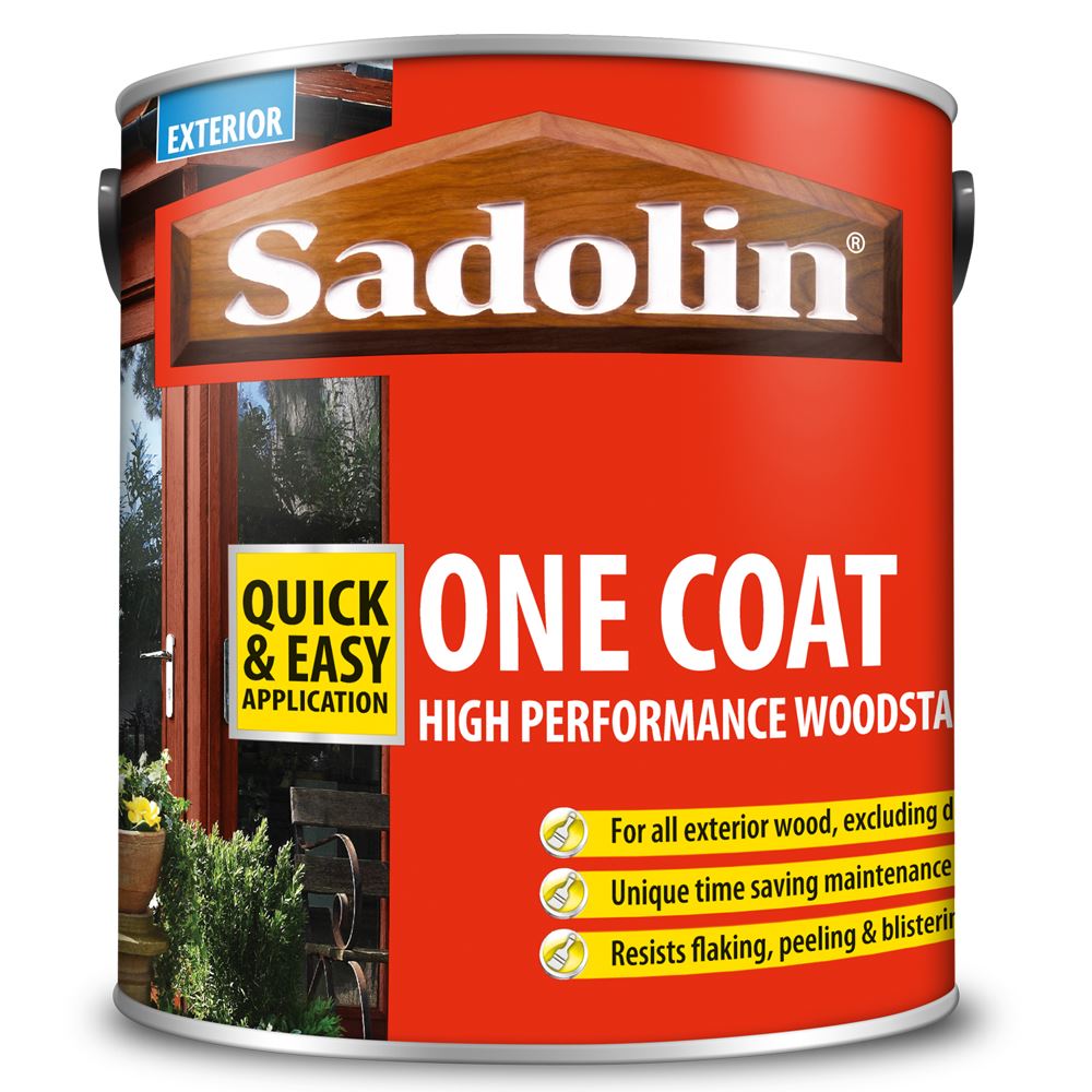 Sadolin Redwood One Coat Woodstain Exterior Paint DIY High Sadolin Redwood One Coat Woodstain Exterior Paint DIY High
